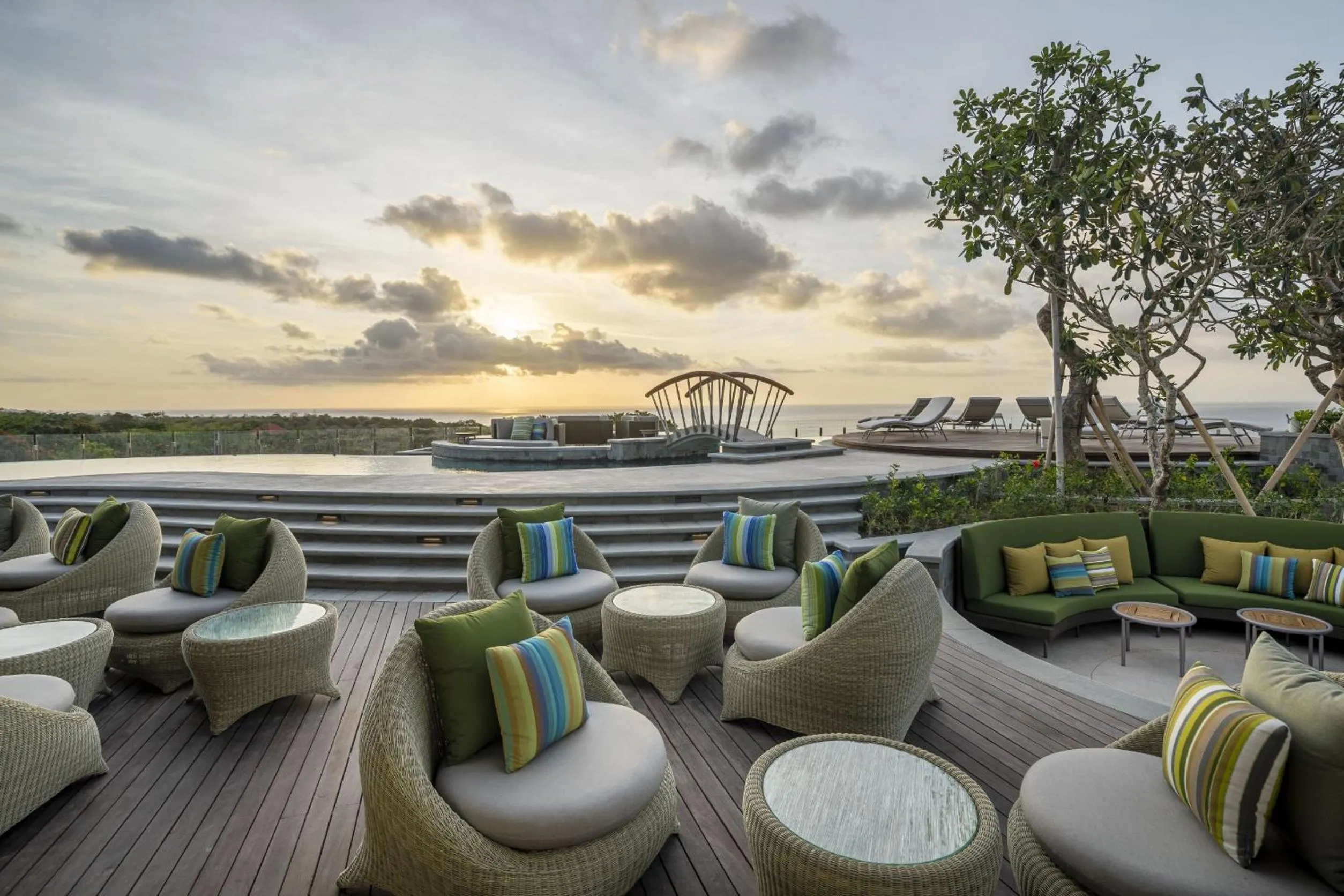Swimming pool in AYANA Segara Bali