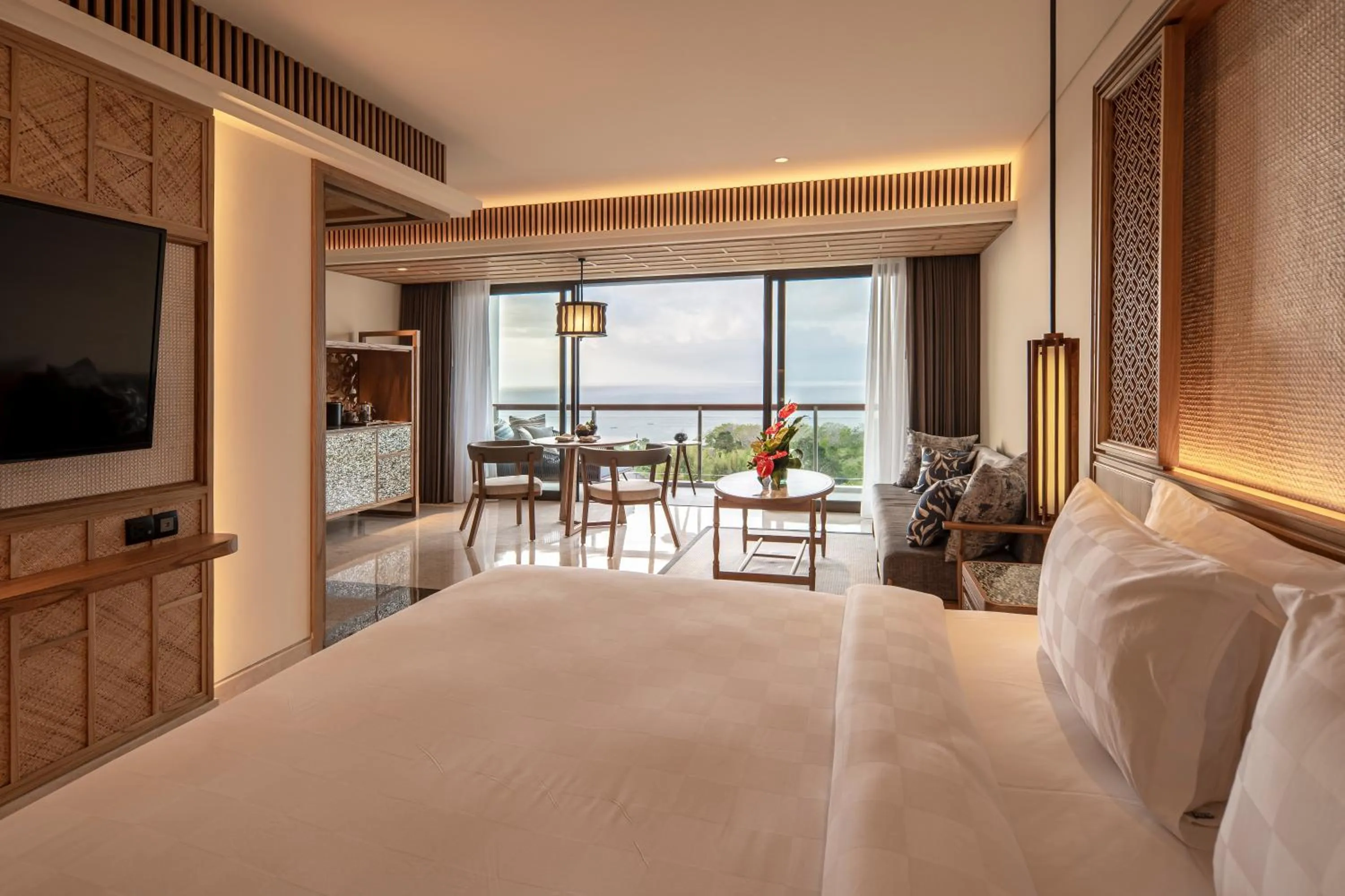 Bedroom, Bed in AYANA Segara Bali