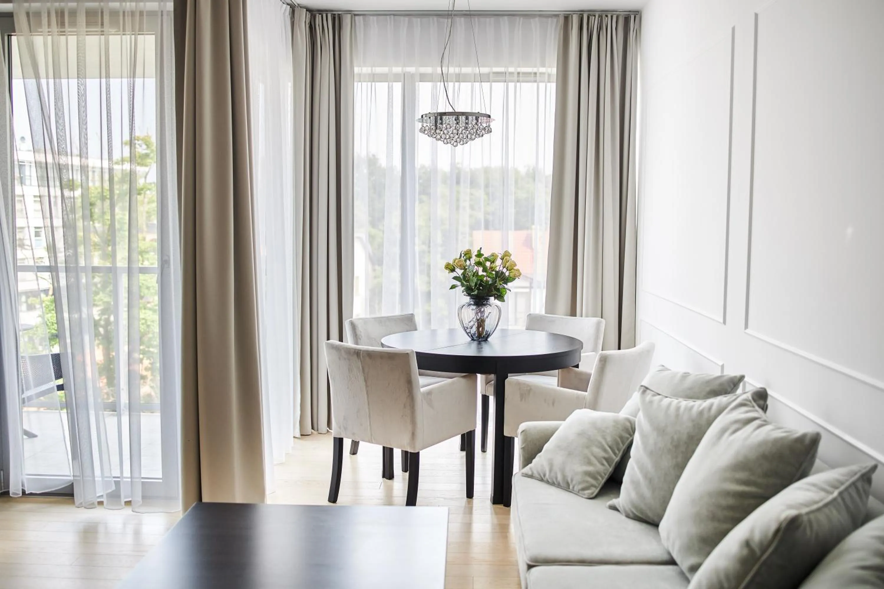 Living room in Dune Beach Resort - C