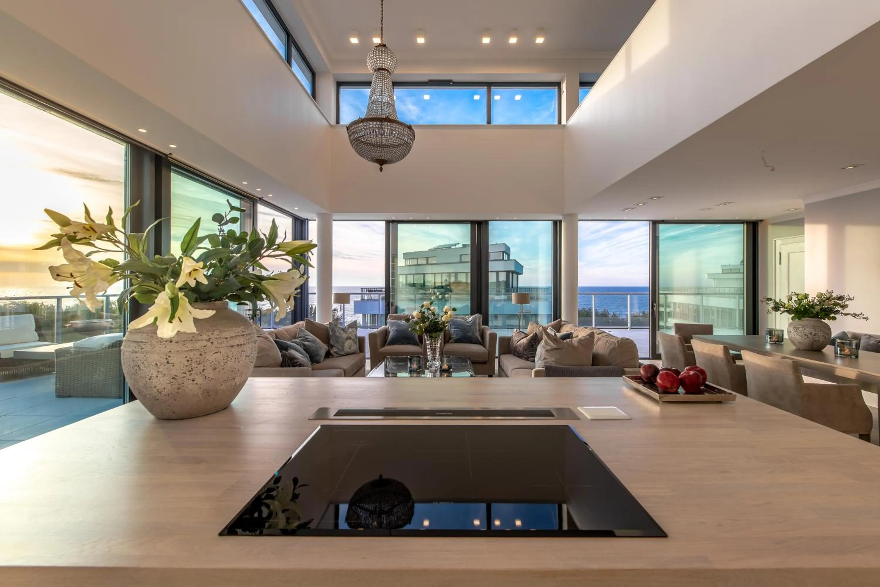 Living room in Dune Beach Resort - C