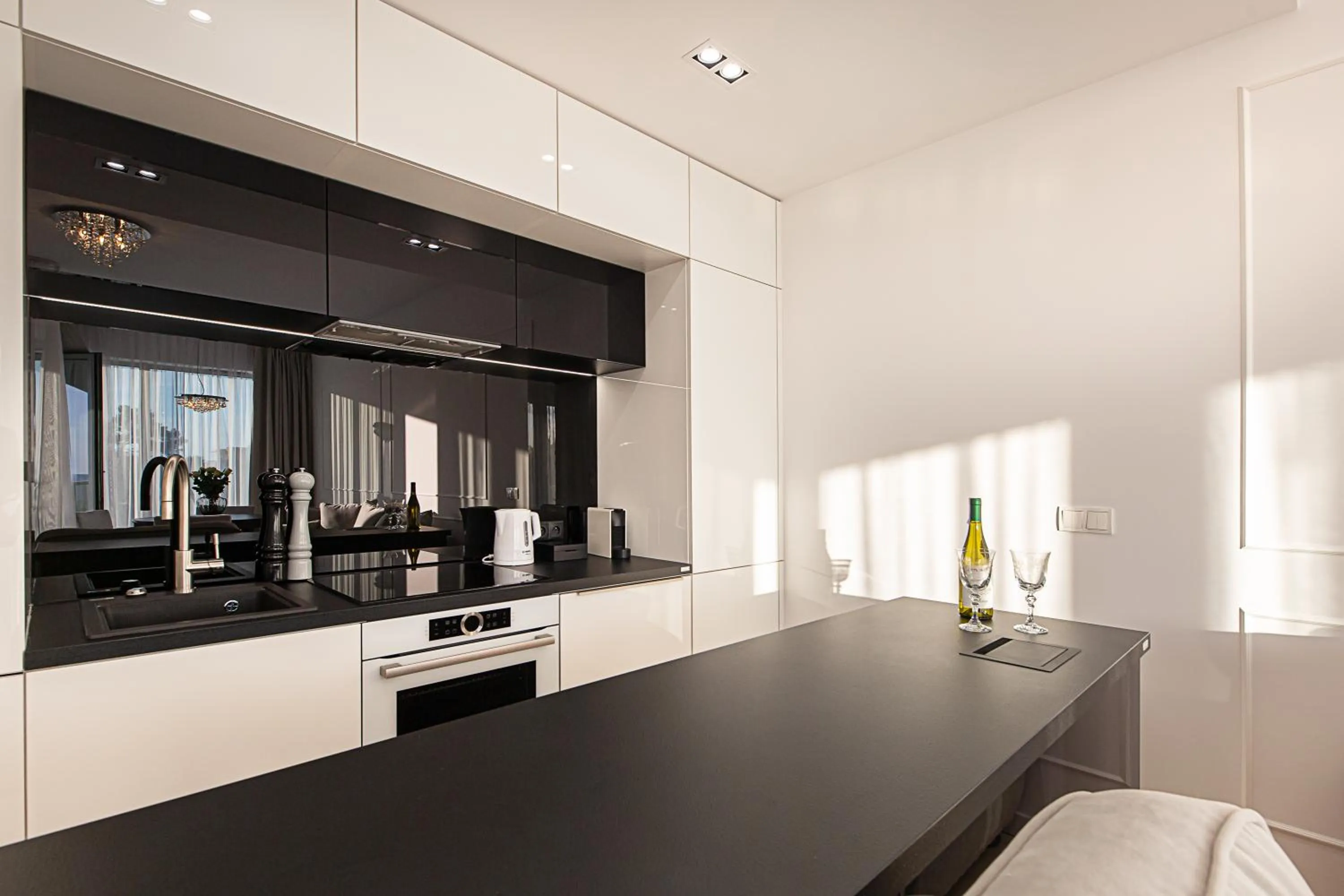 Kitchen or kitchenette in Dune Beach Resort - C