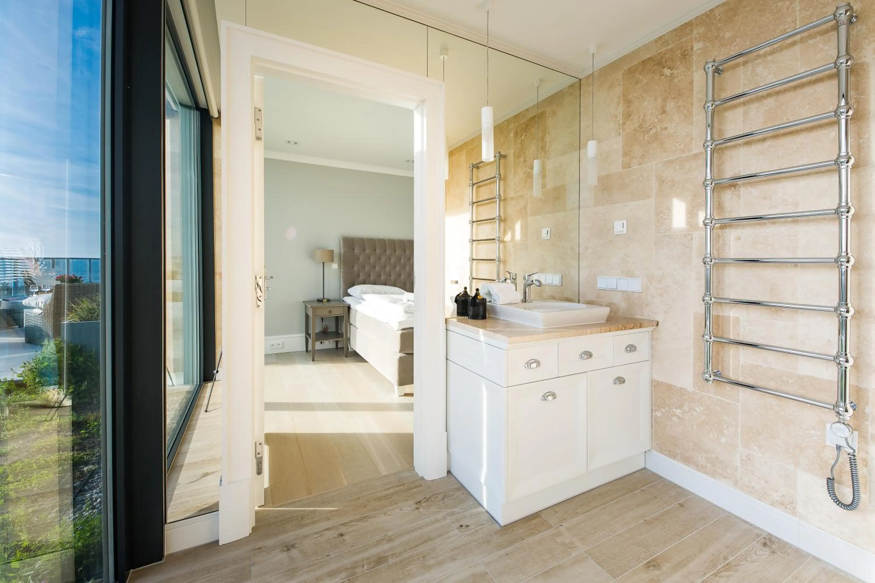 Bathroom in Dune Beach Resort - C