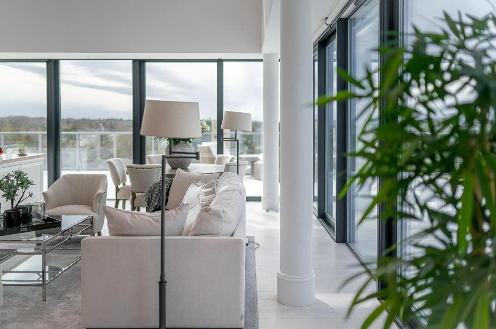 Living room in Dune Beach Resort - C