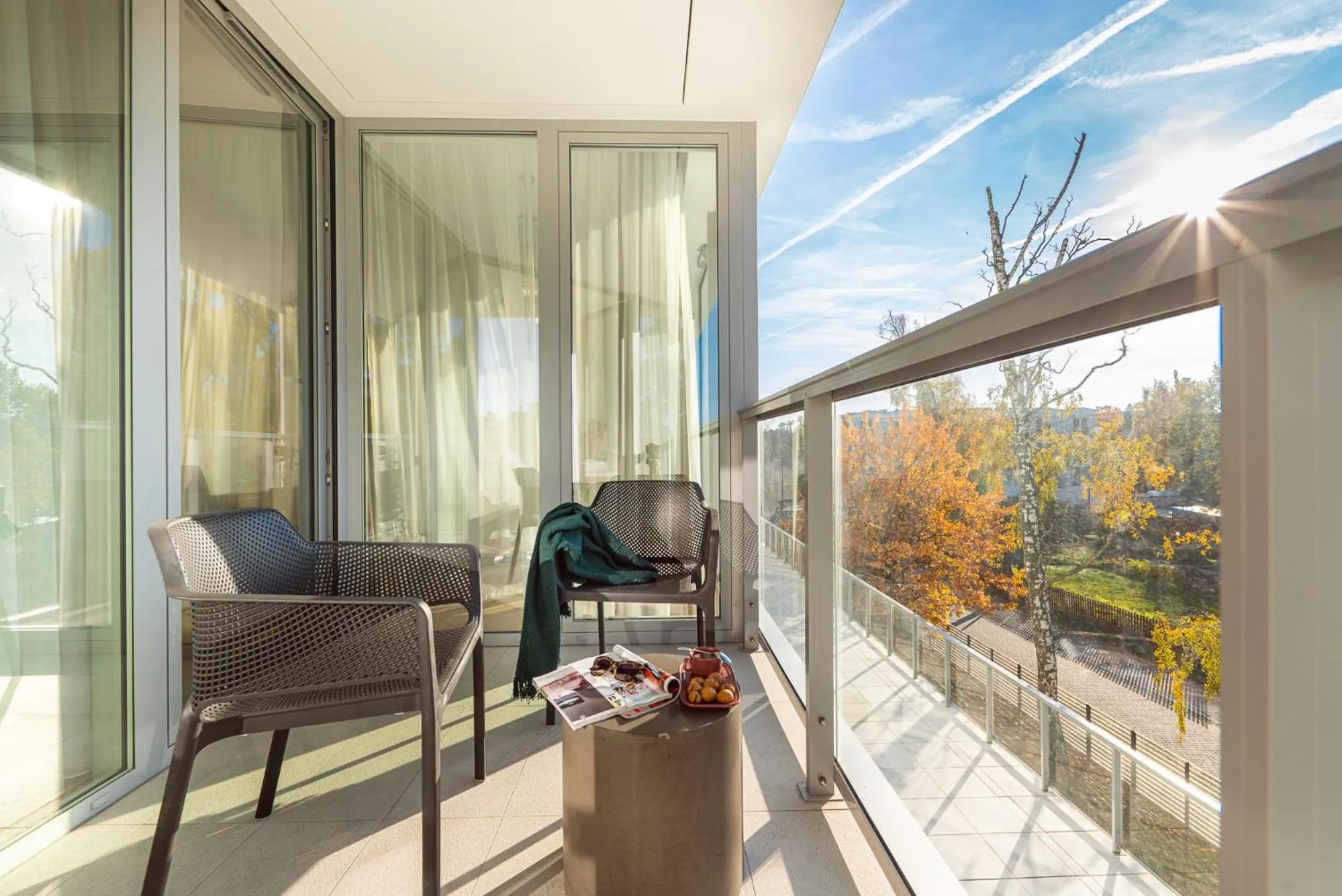 Balcony/Terrace in Dune Beach Resort - C