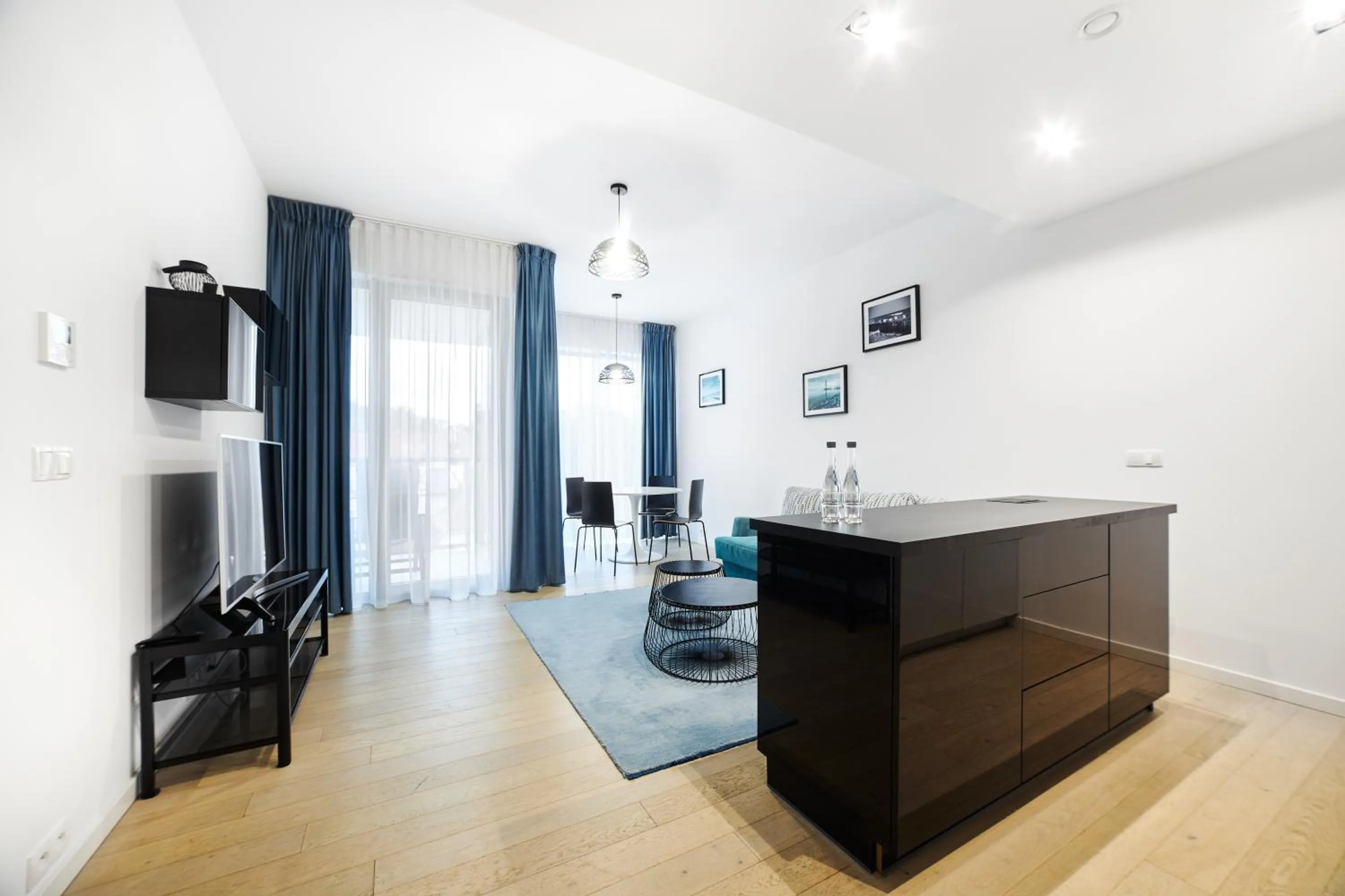 Living room in Dune Beach Resort - C