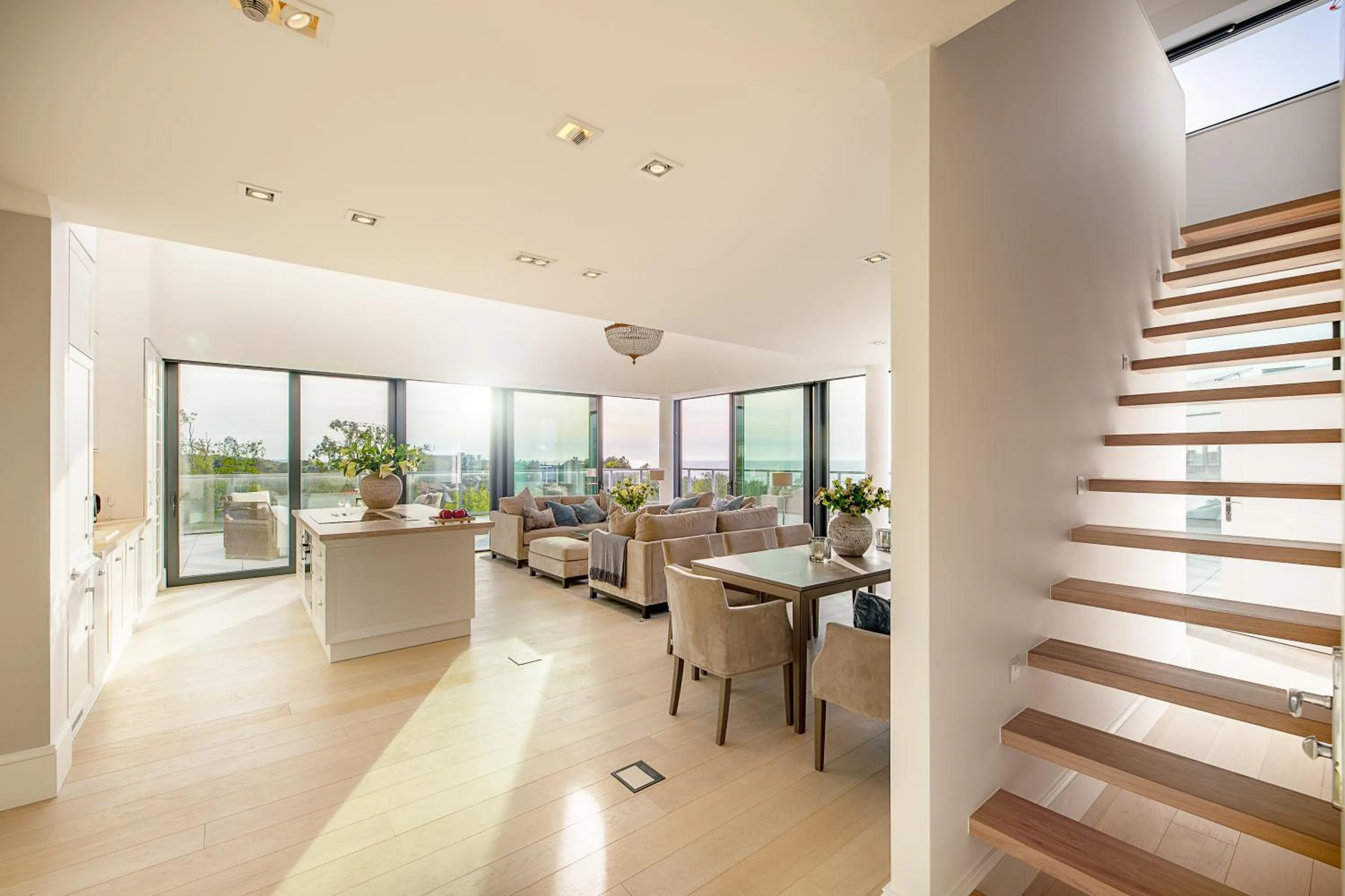 Living room in Dune Beach Resort - C
