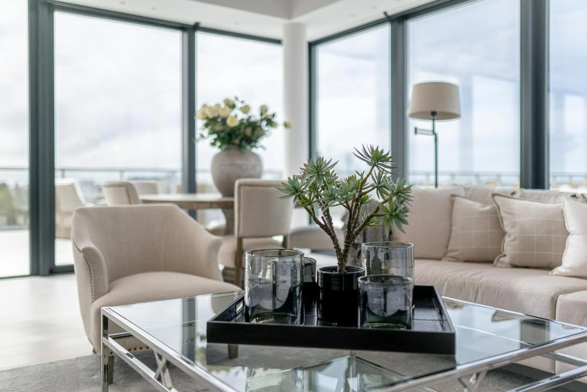 Living room in Dune Beach Resort - C