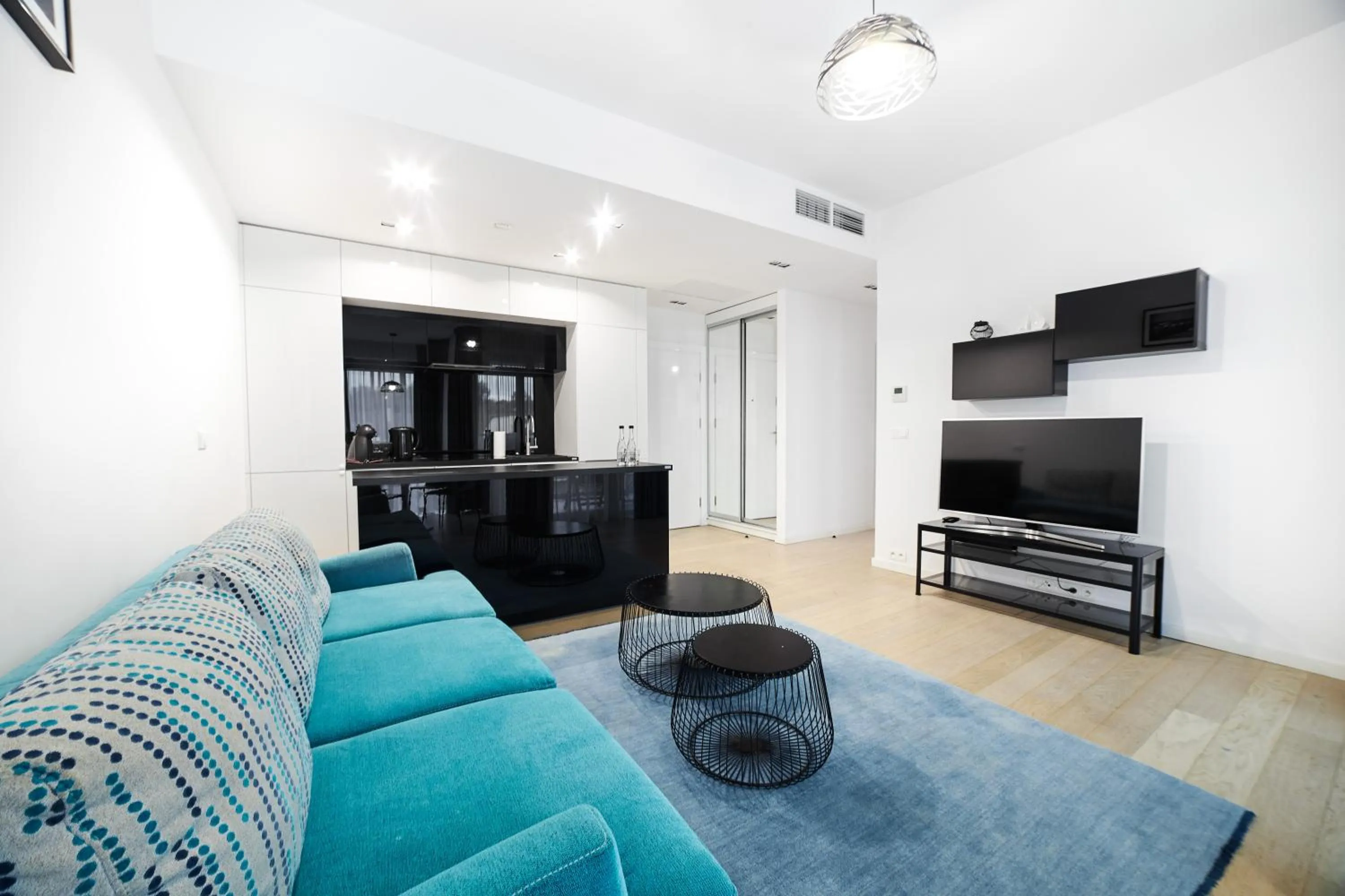 Living room in Dune Beach Resort - C