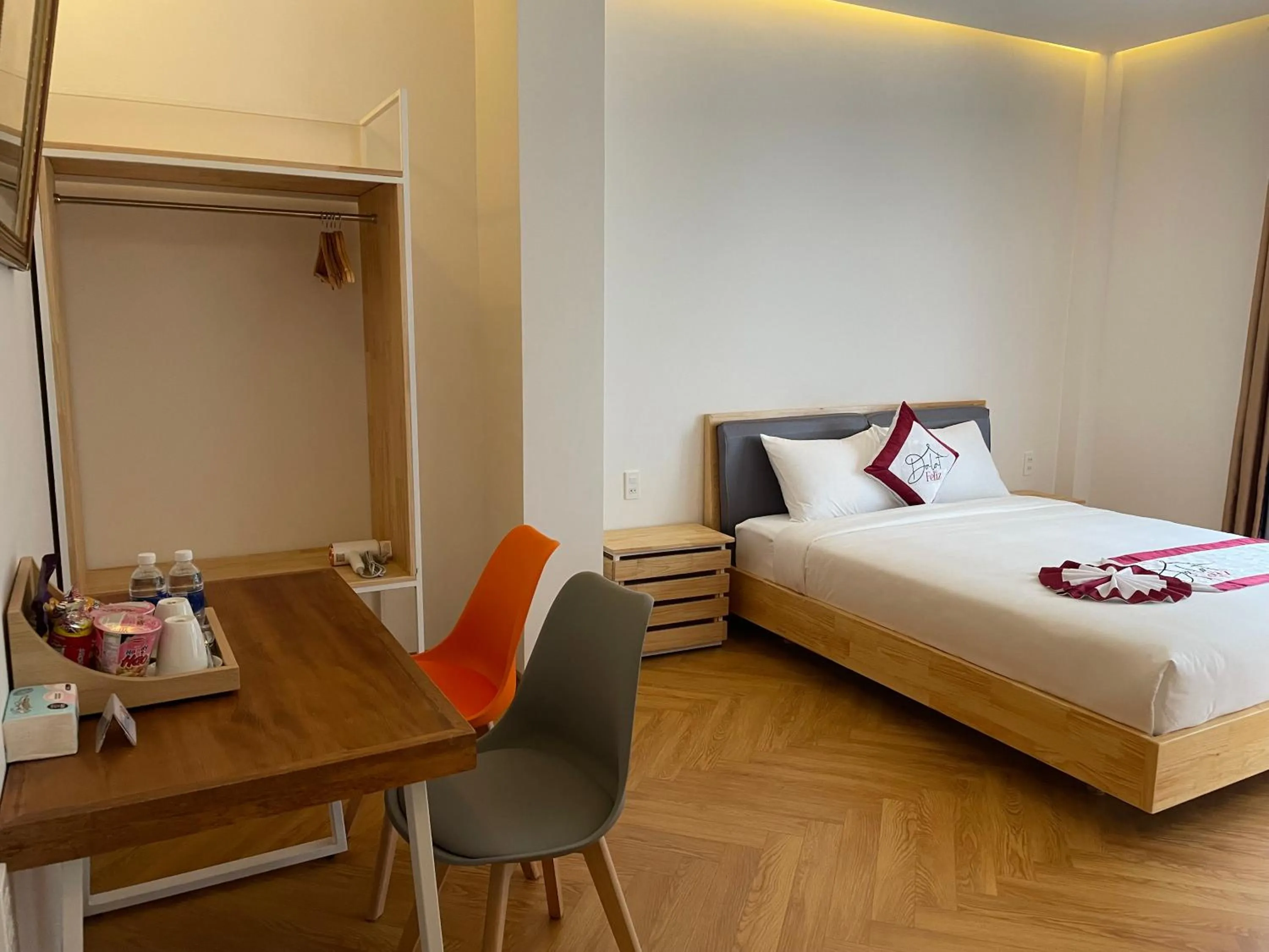 Bed in Feliz Dalat Homestay