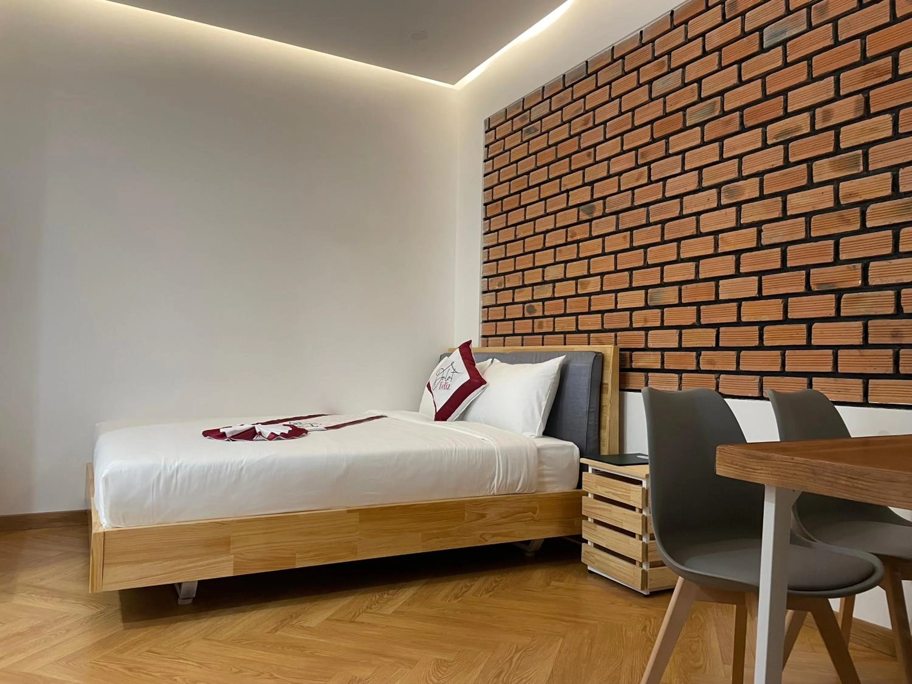 Bed in Feliz Dalat Homestay