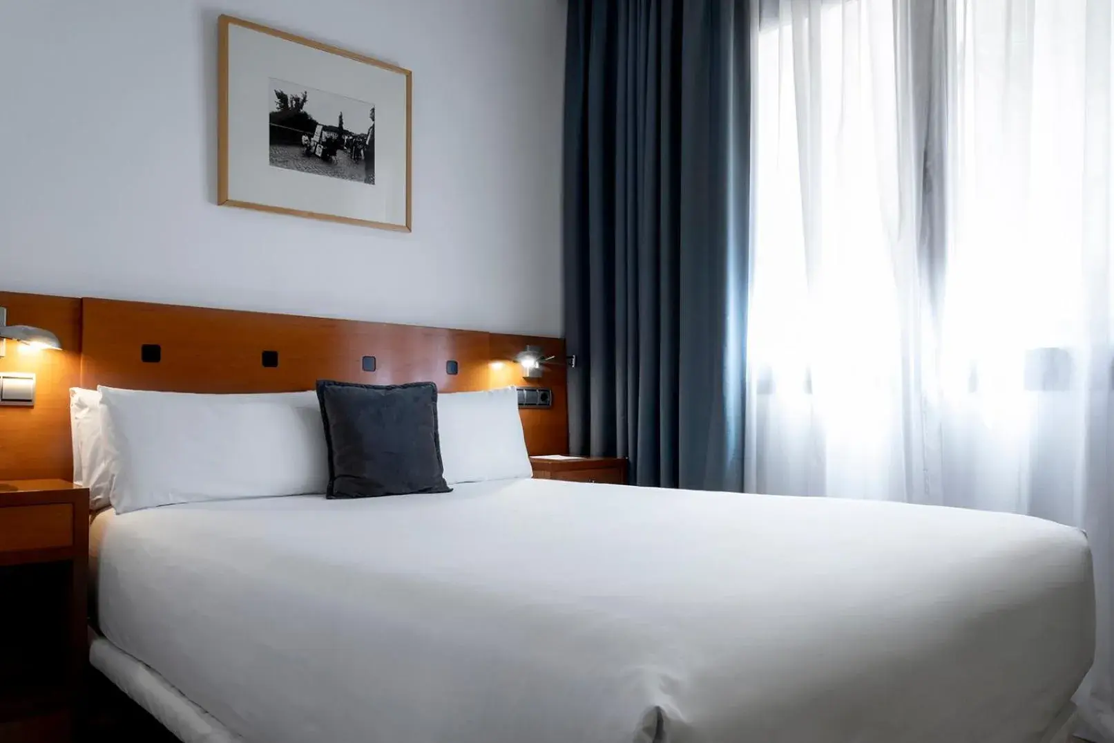 Small Double Room (1-2 Adults) in Petit Palace Cliper-Gran Vía Small Double Room (1-2 Adults) in Petit Palace Cliper-Gran Vía