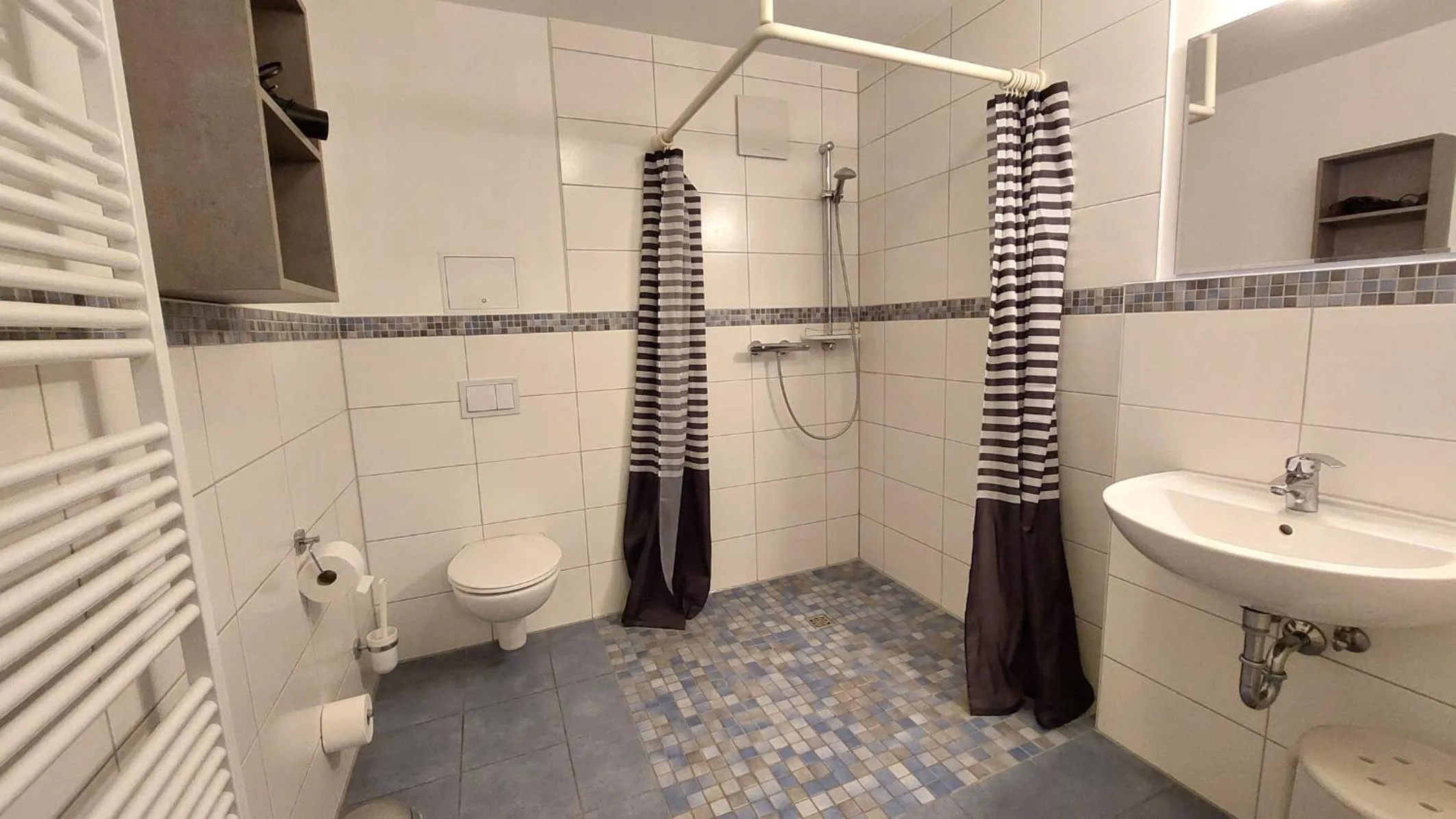 Shower in Villa Karina by Rujana