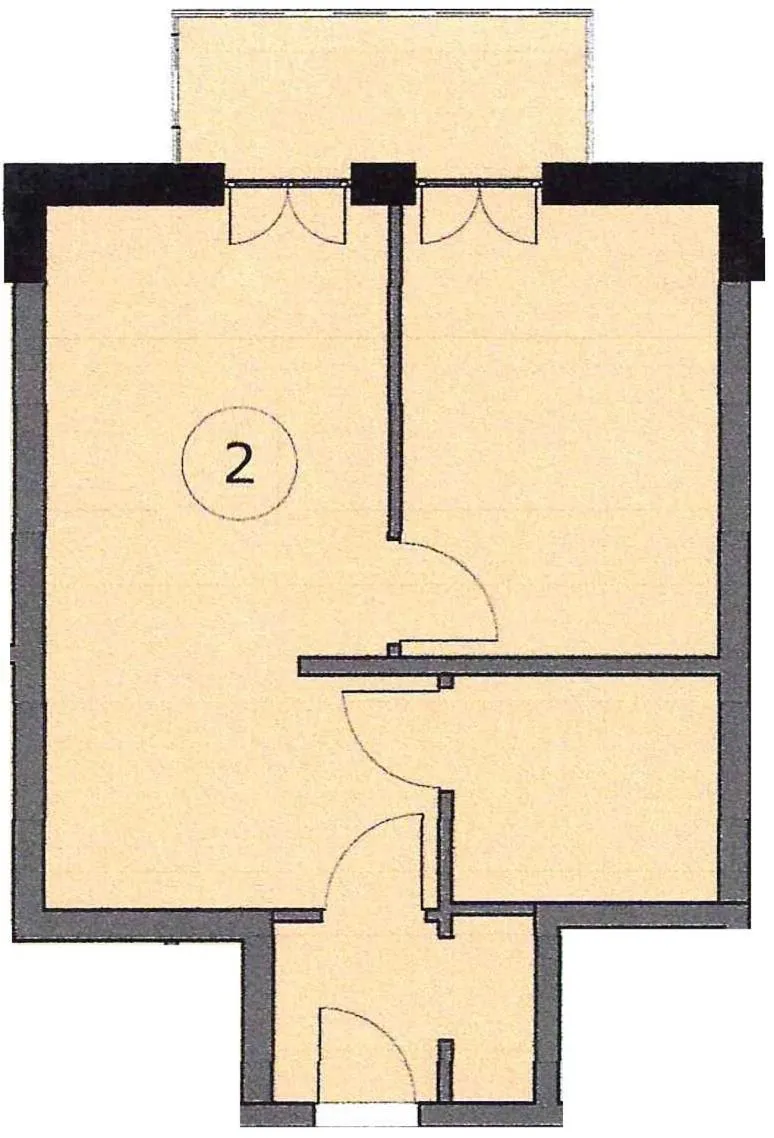 Floor plan in Villa Karina by Rujana