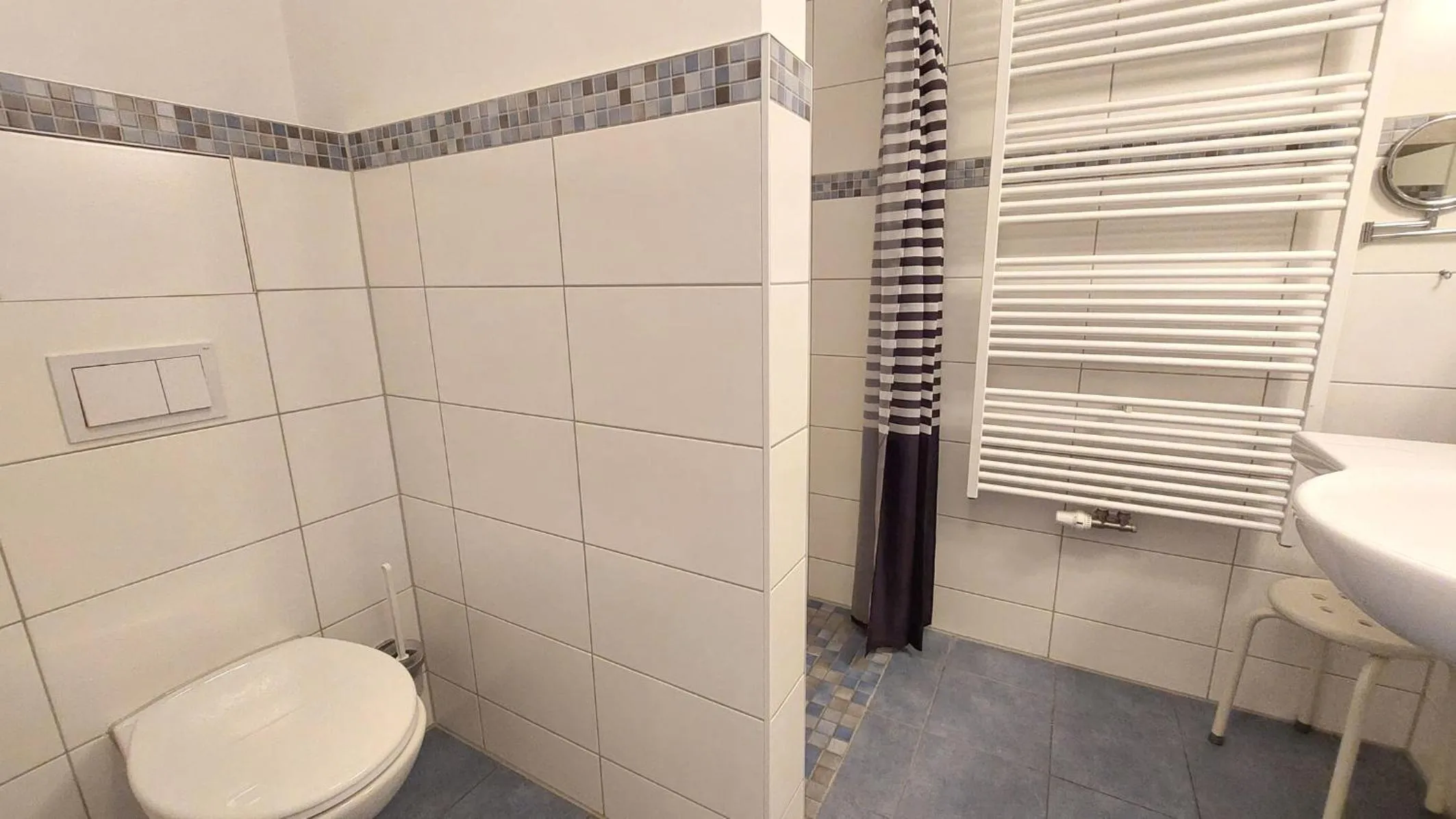 Shower in Villa Karina by Rujana