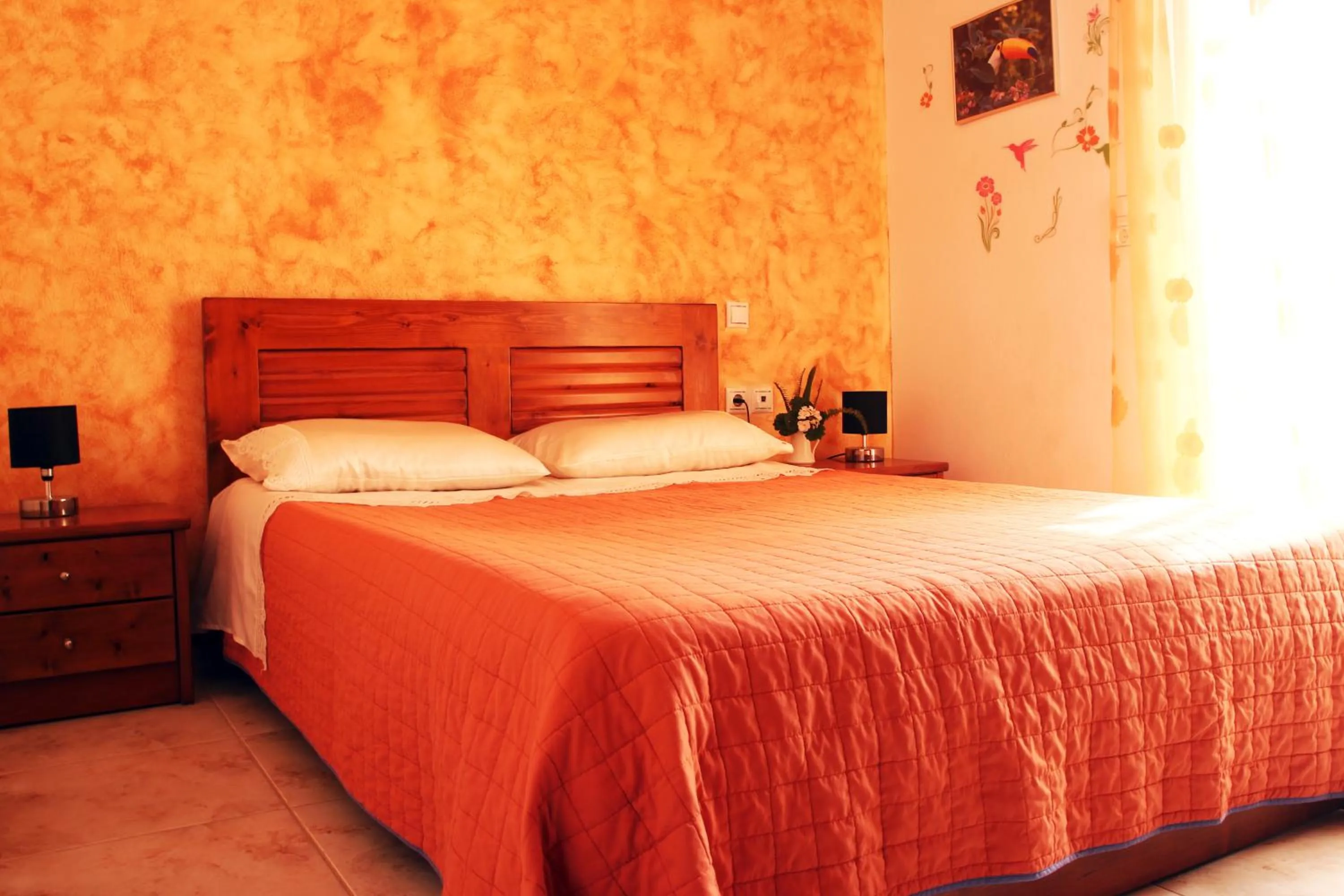 Bed in Kouros Chania Villas