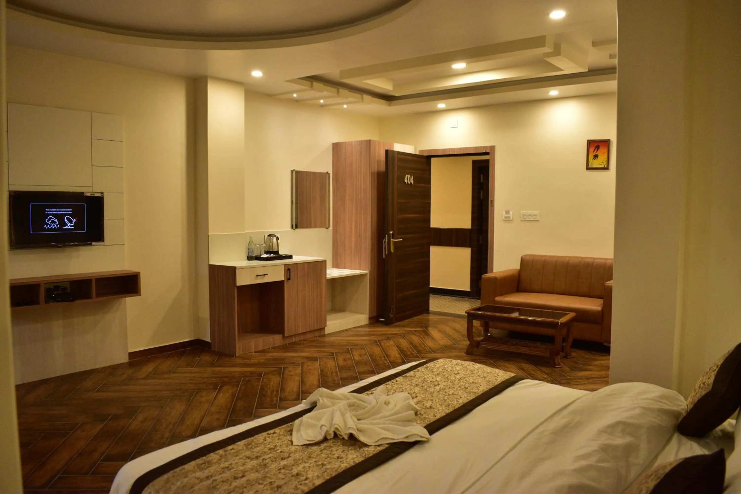 Bed in HOTEL MONTANA VYOO