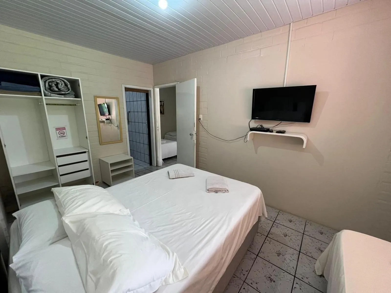 Bed in Recanto Armação Pousada