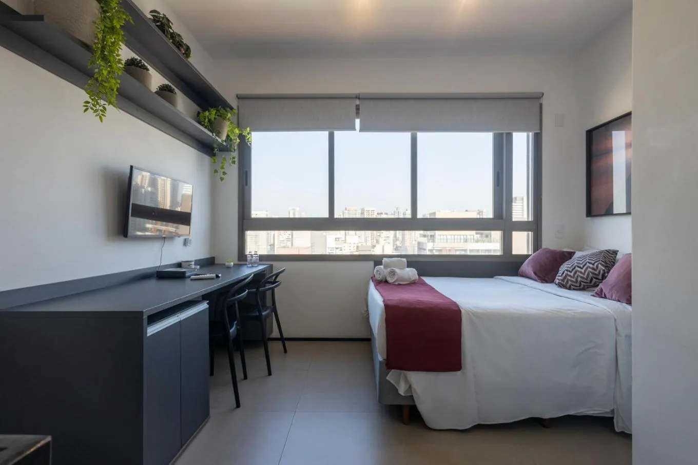 Coffee/tea facilities, Bed in 360 VN Turiassú by Housi