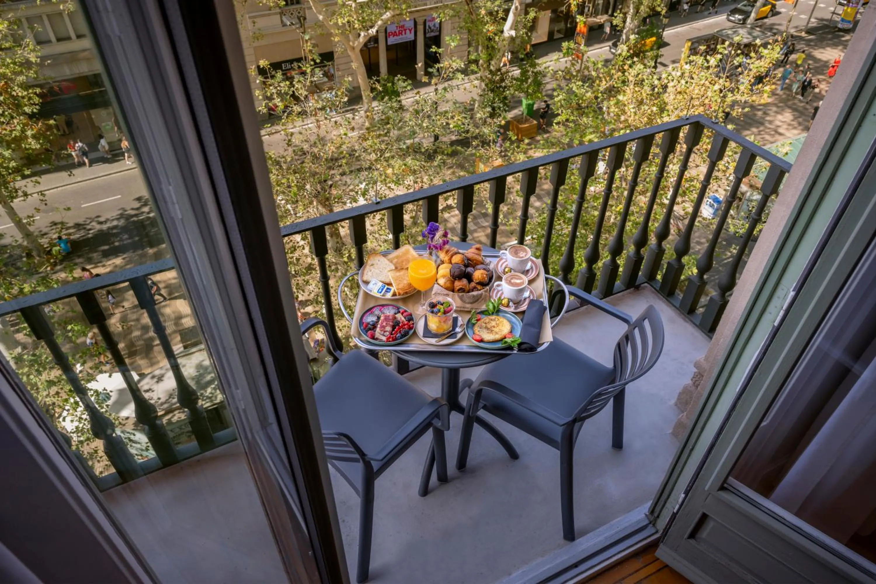 Balcony/Terrace in Hotel SERHS Rivoli Rambla
