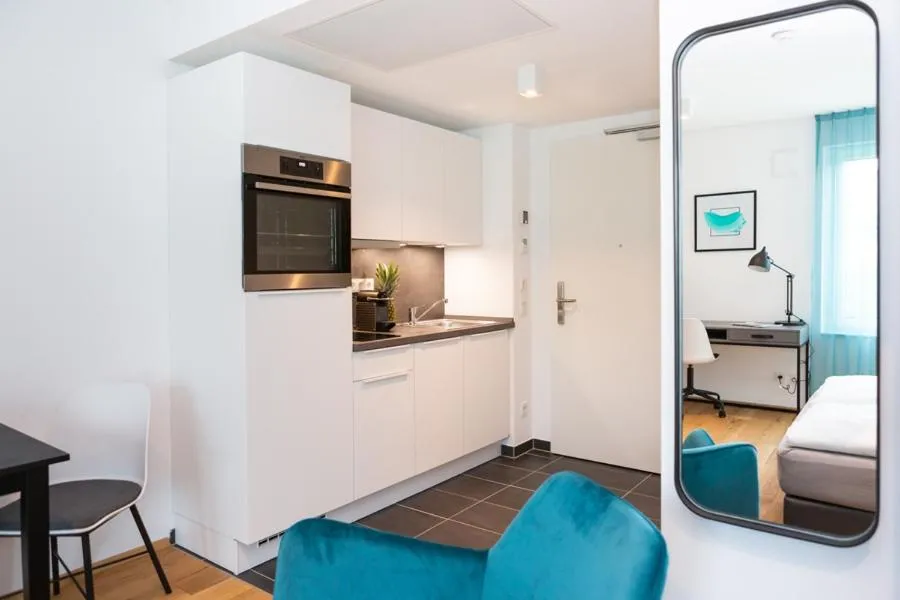 Kitchen or kitchenette in SERVENTO Boardinghouse