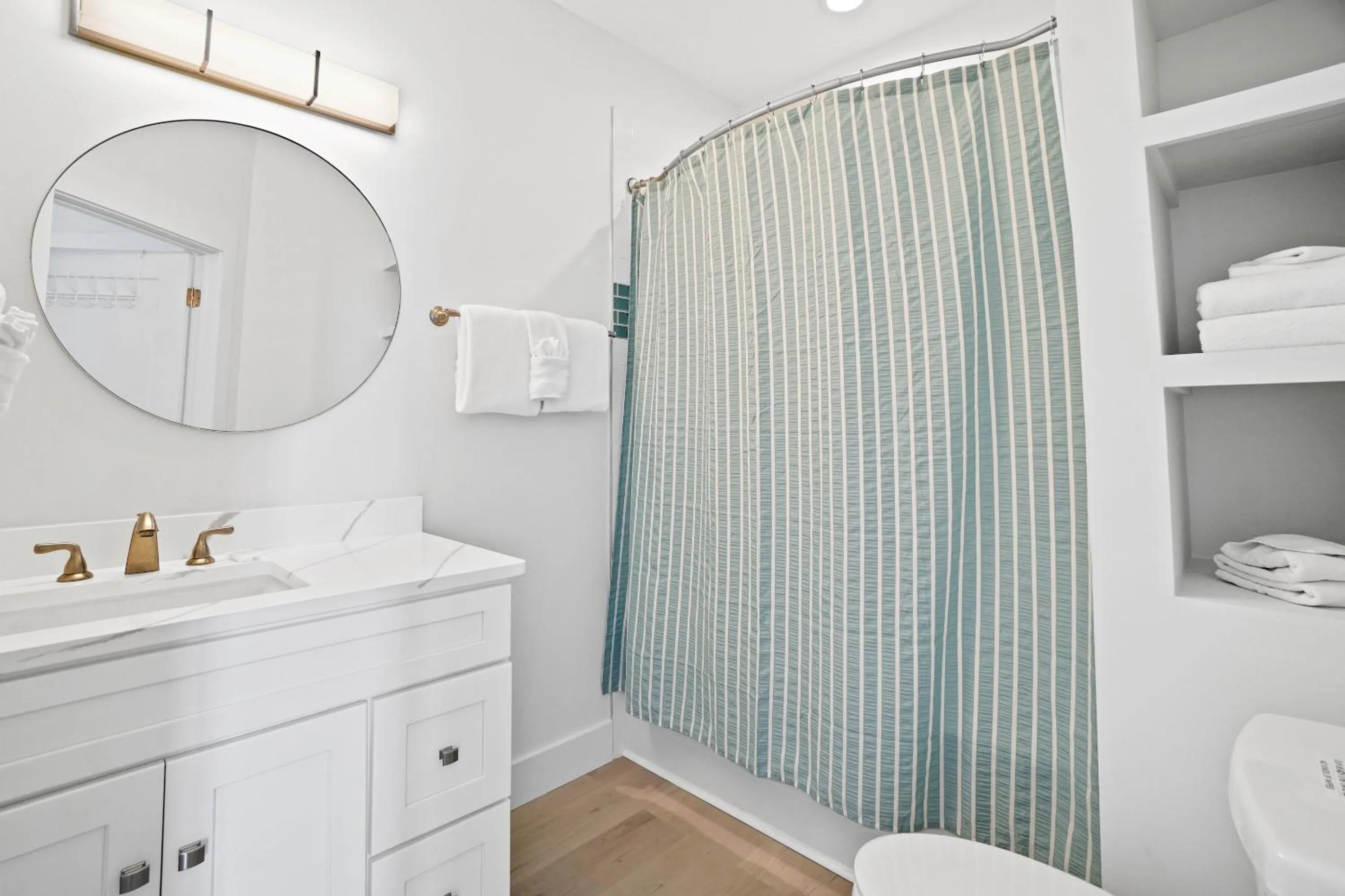 Shower in Beach House w/Private Pool - The Sanderling
