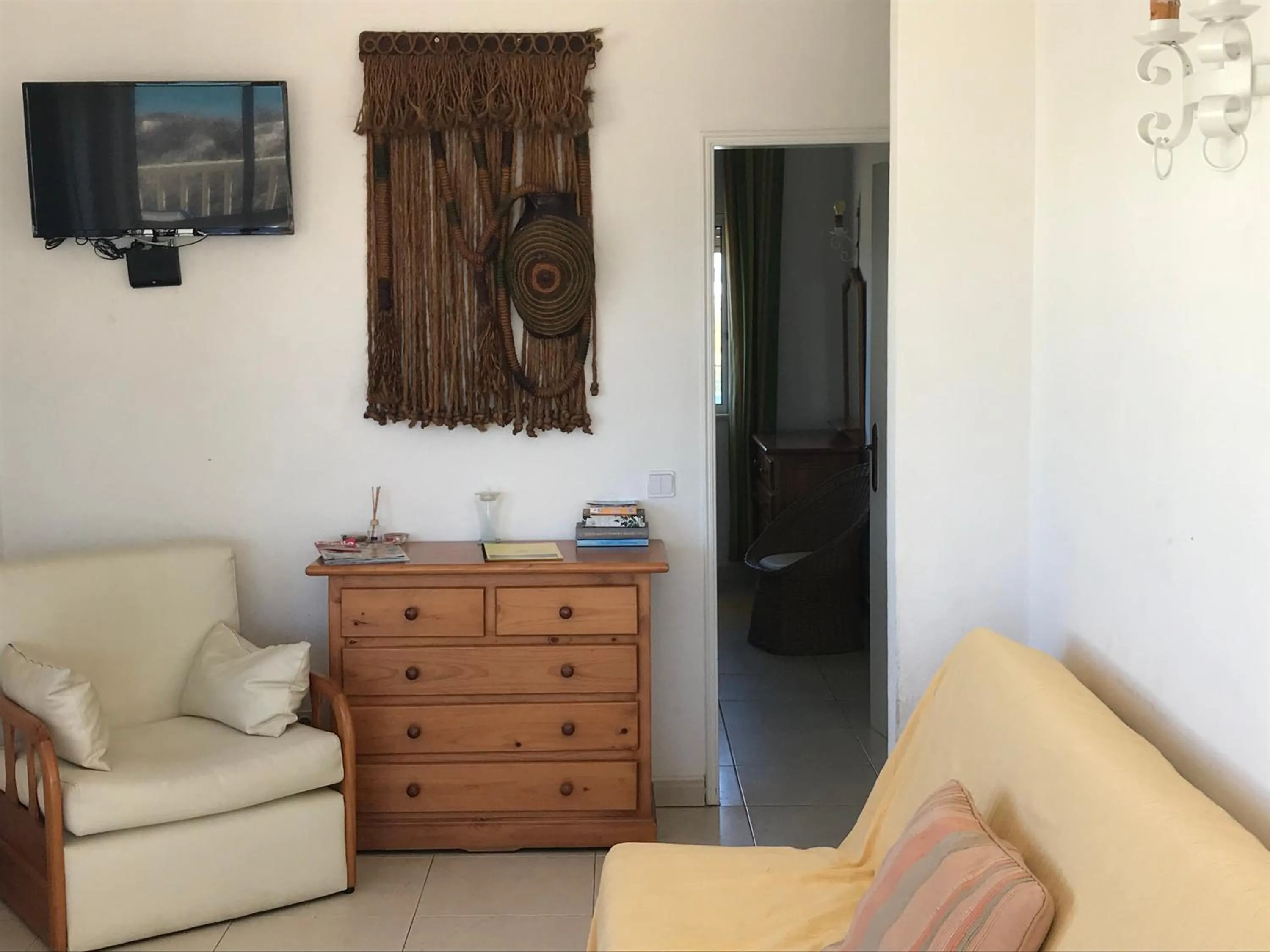 Living room in Apartamentos Barracuda
