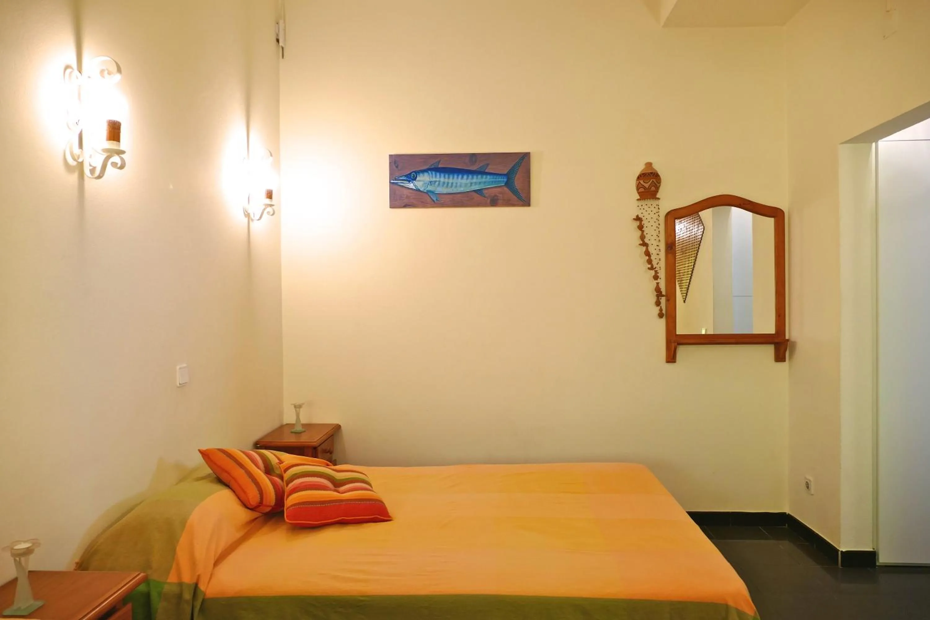 Bedroom, Bed in Apartamentos Barracuda