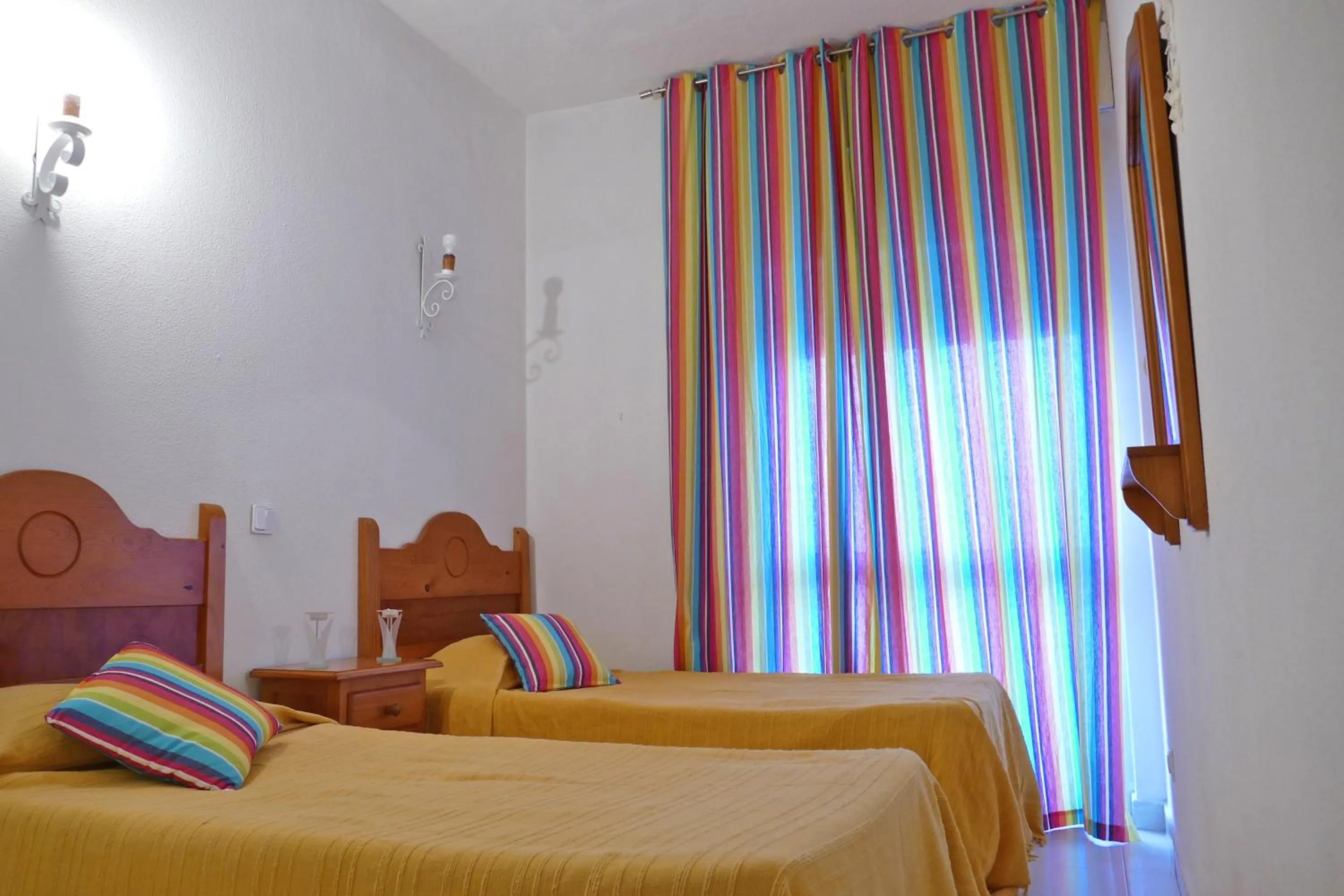 Bedroom, Bed in Apartamentos Barracuda