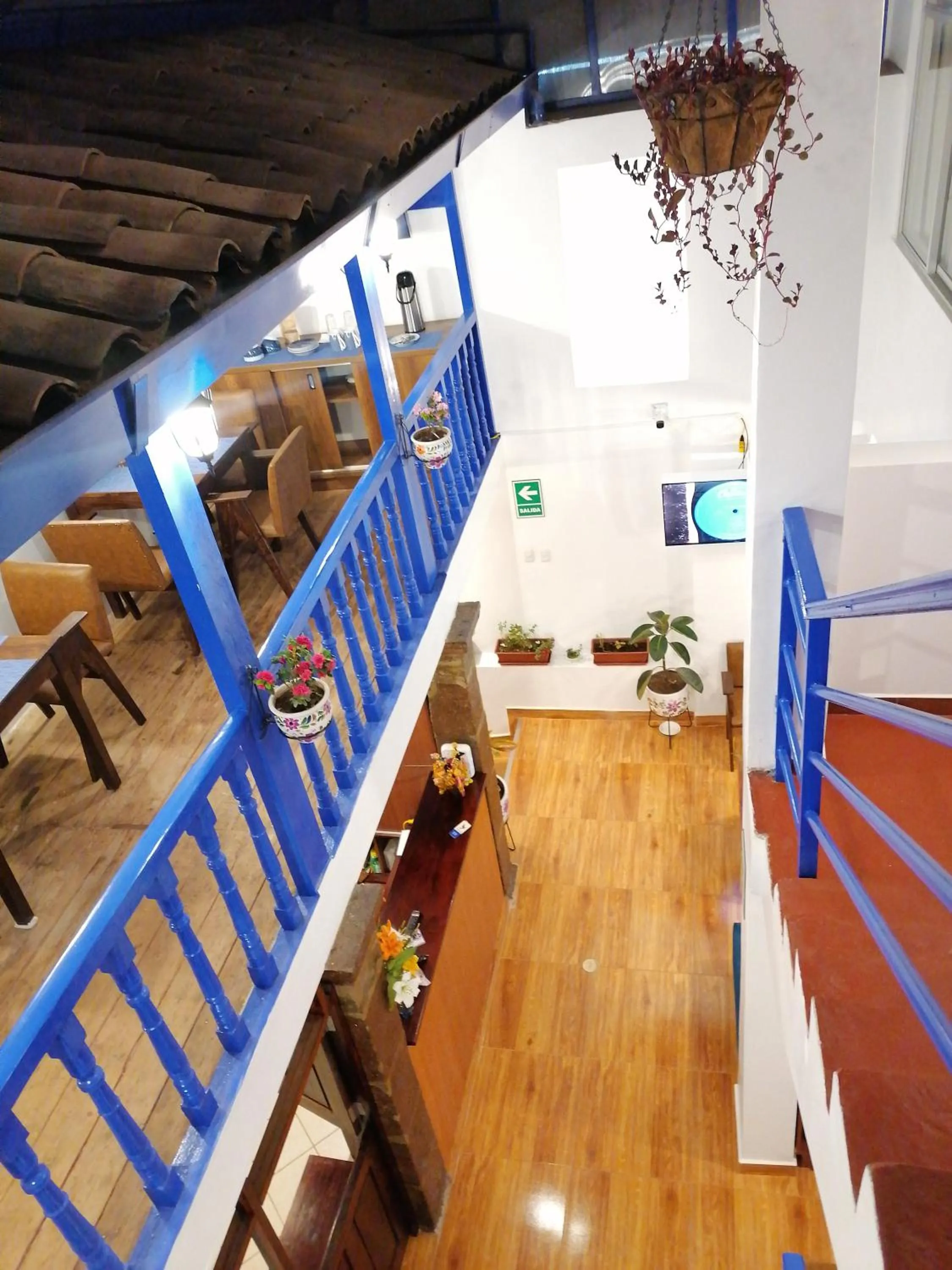 Living room in El Ave Azul Boutique Hotel Cusco