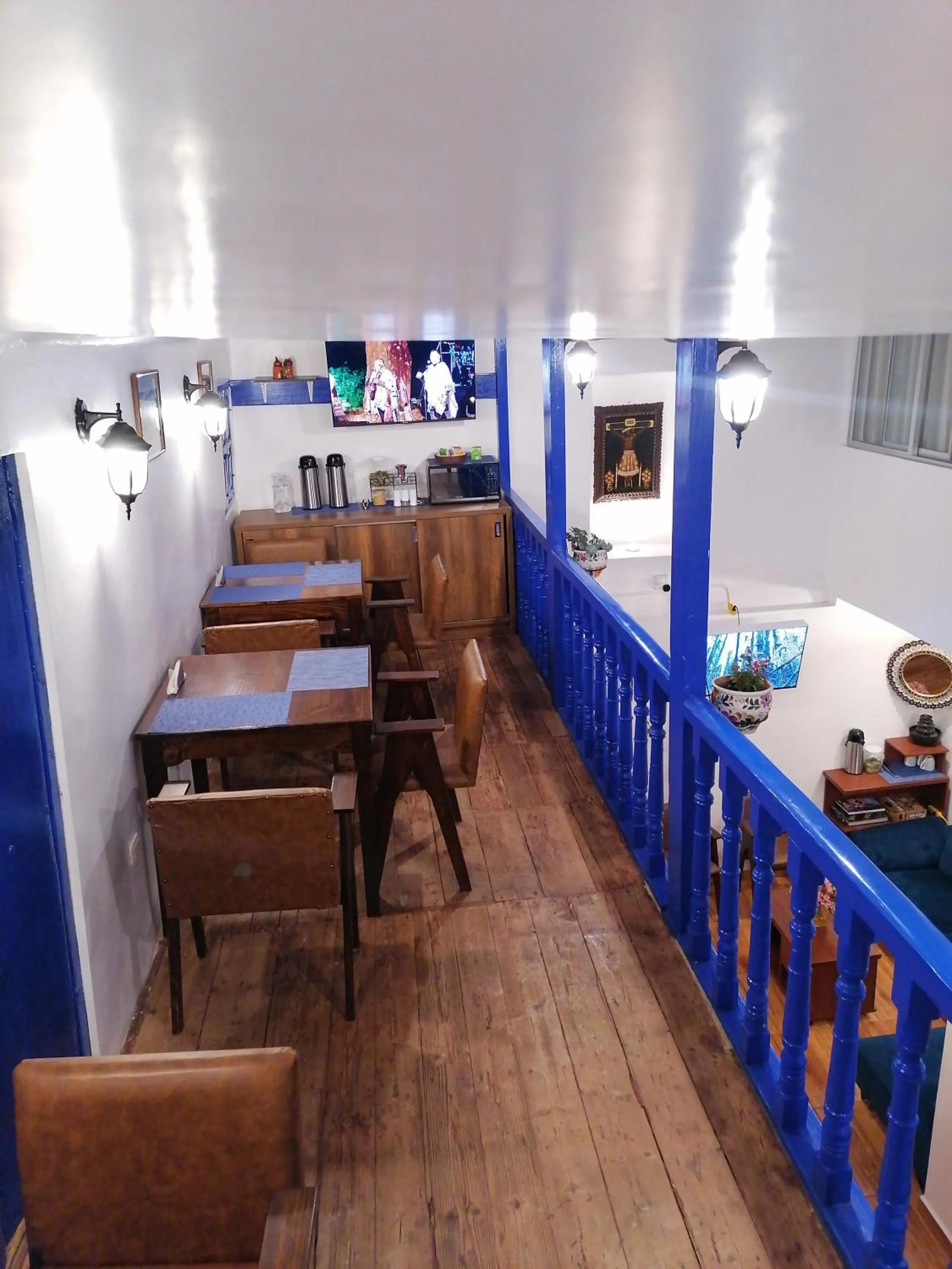 Balcony/Terrace in El Ave Azul Boutique Hotel Cusco