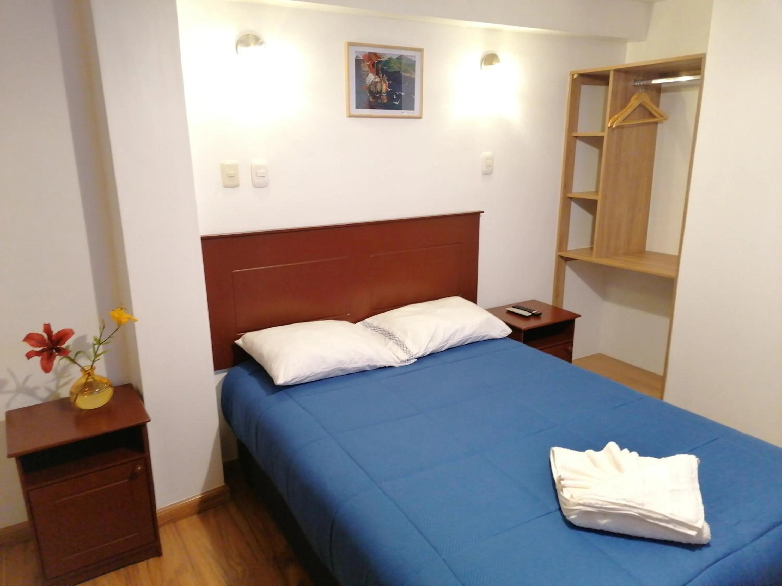 Bed in El Ave Azul Boutique Hotel Cusco