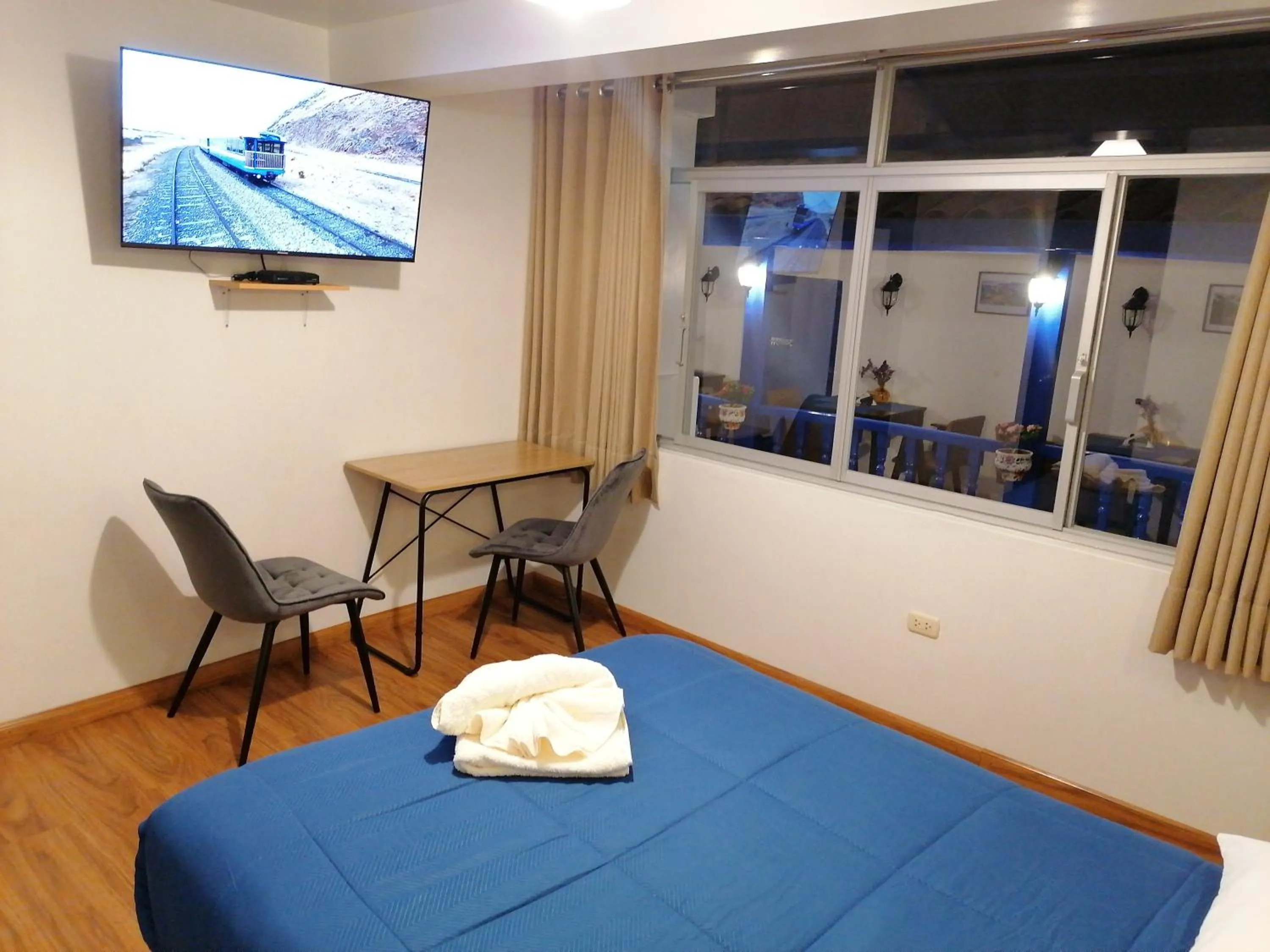 Bed in El Ave Azul Boutique Hotel Cusco