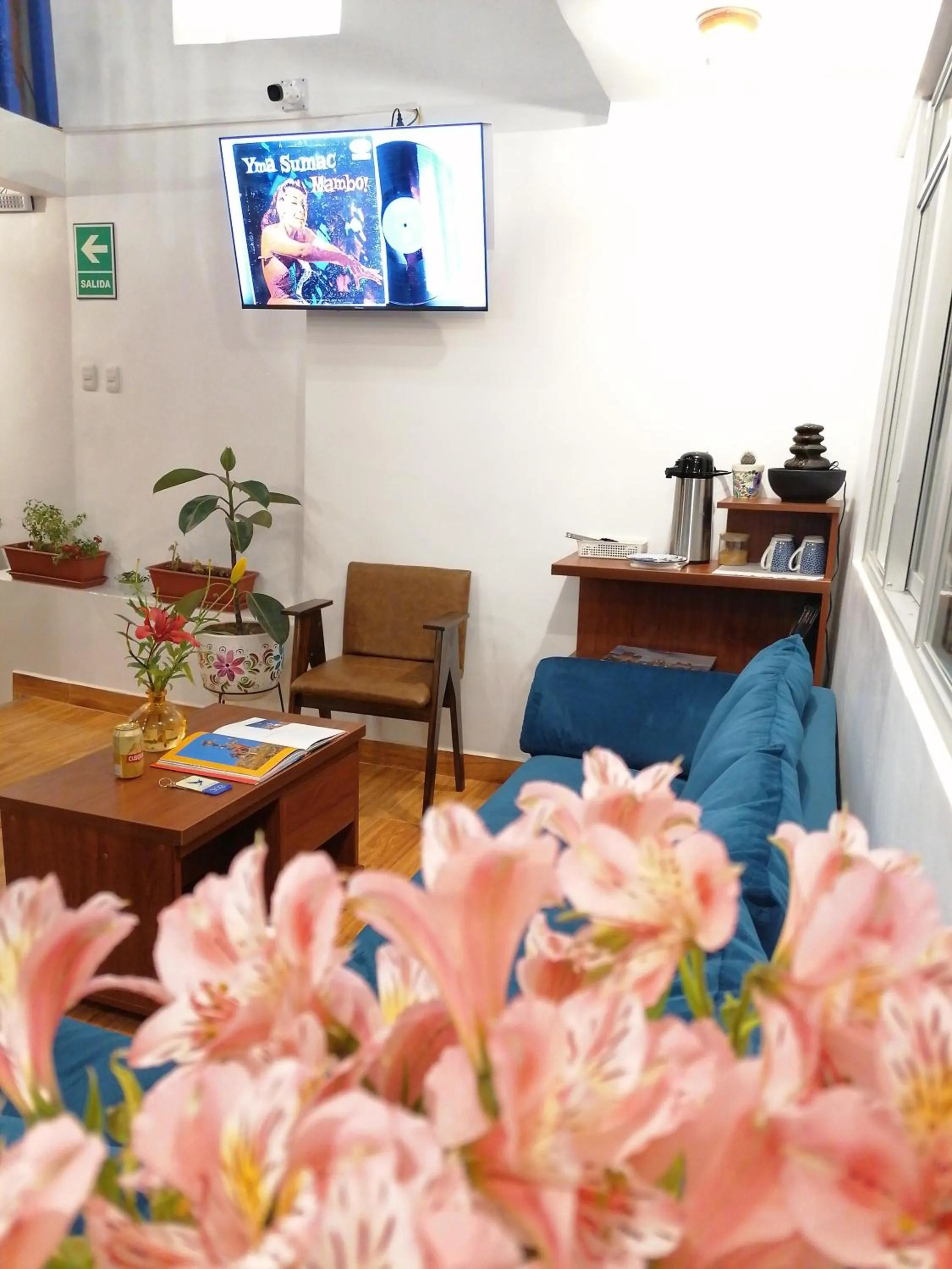 TV and multimedia in El Ave Azul Boutique Hotel Cusco