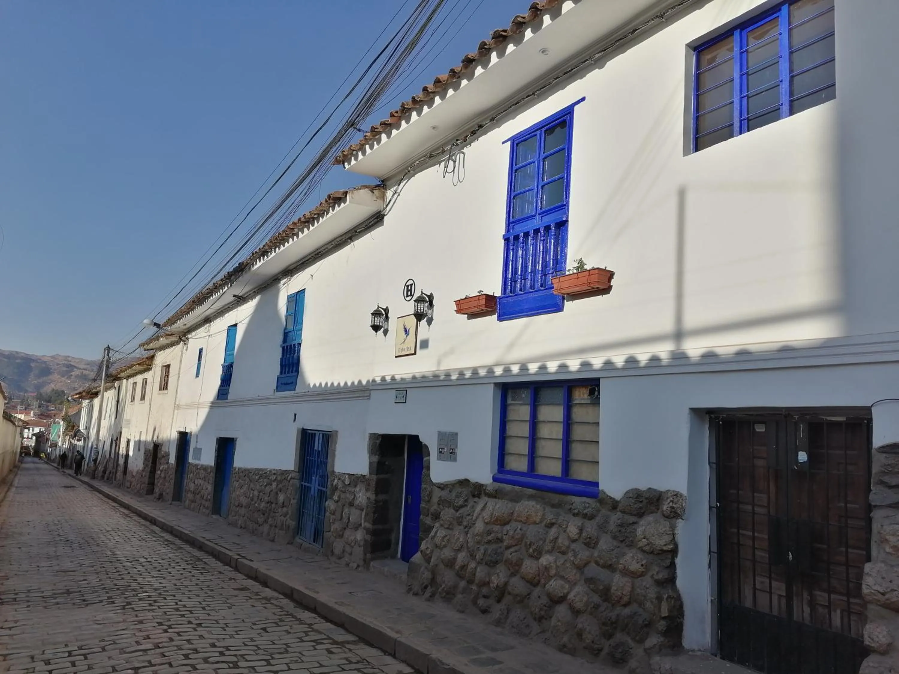 Property building in El Ave Azul Boutique Hotel Cusco