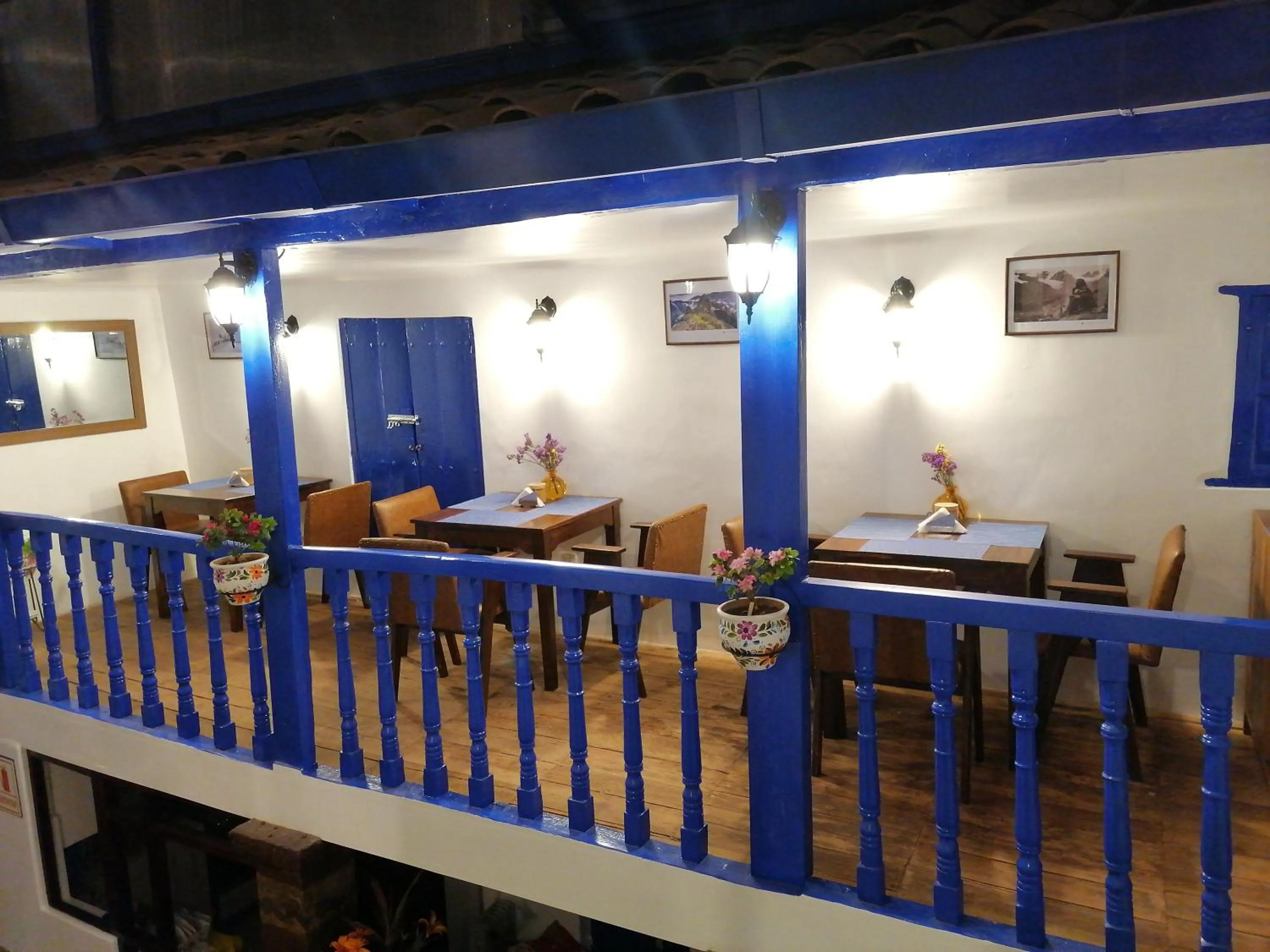 Living room in El Ave Azul Boutique Hotel Cusco