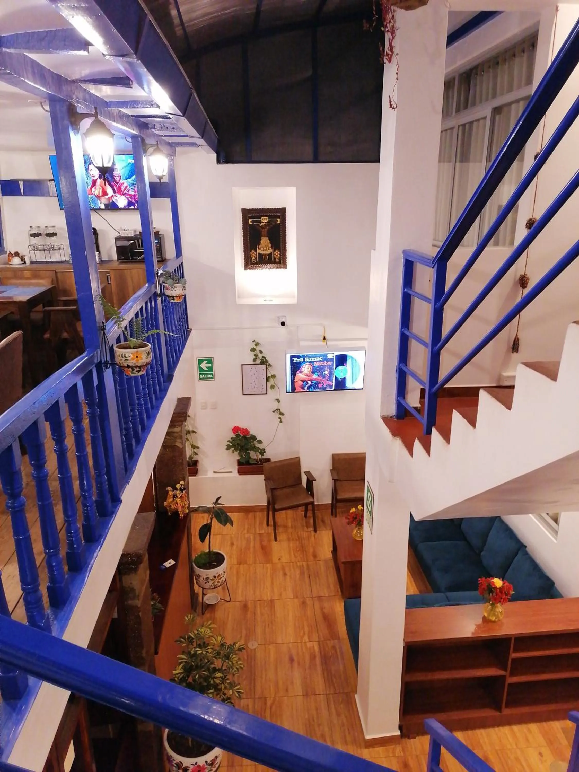 Balcony/Terrace in El Ave Azul Boutique Hotel Cusco