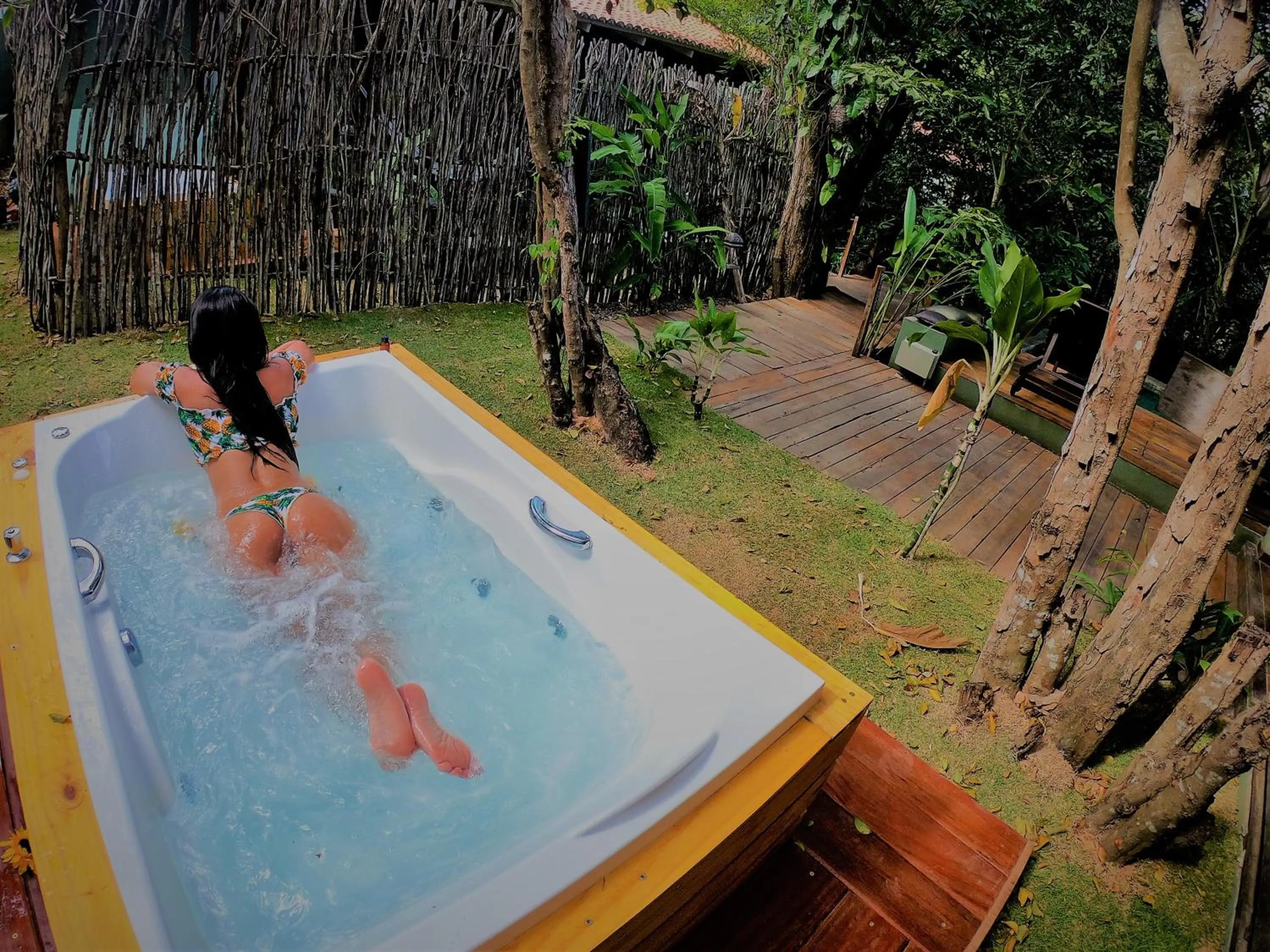 Hot Tub in Recanto de Sophie