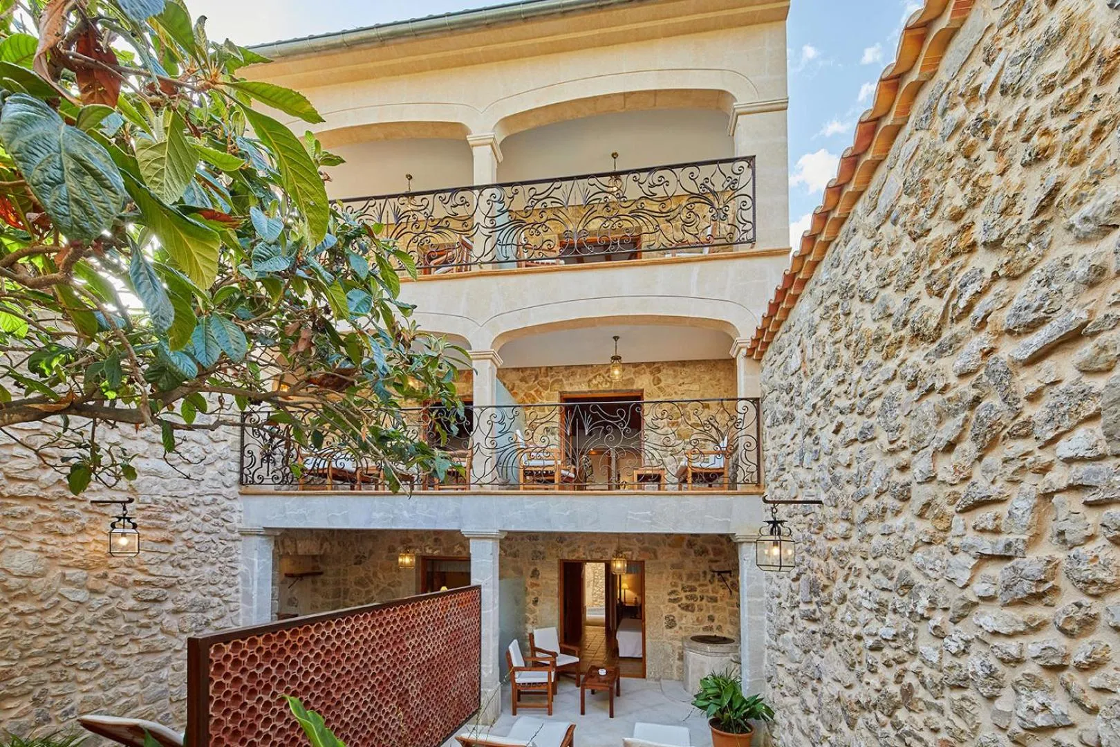 Patio in Cas Comte Suites & Spa - Adults Only