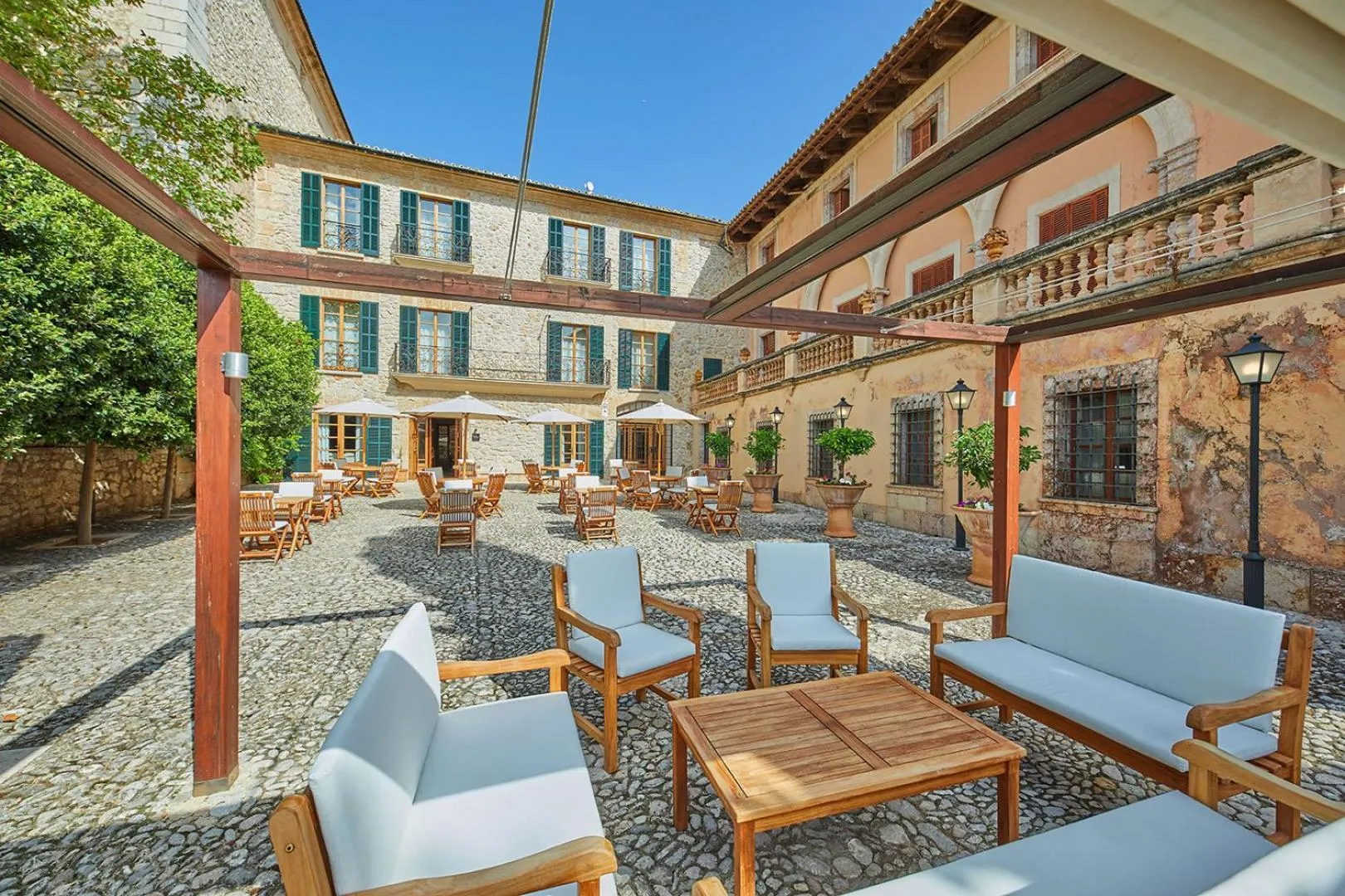Patio in Cas Comte Suites & Spa - Adults Only