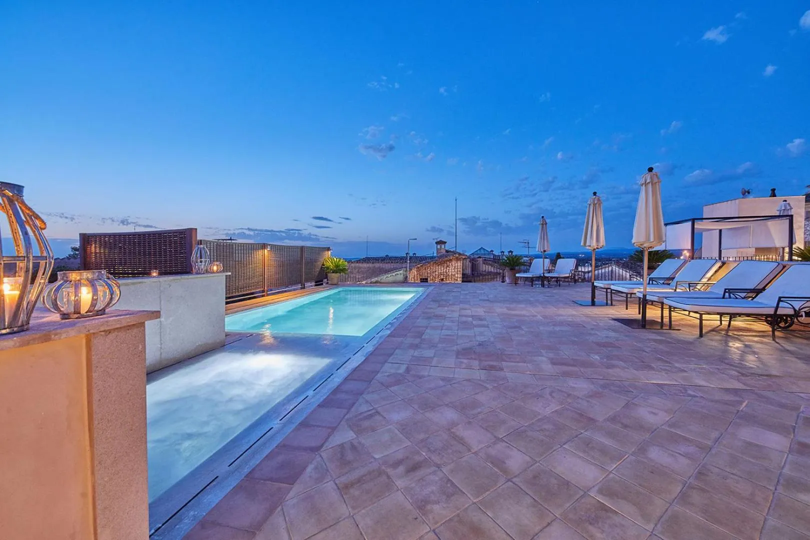 Hot Tub in Cas Comte Suites & Spa - Adults Only