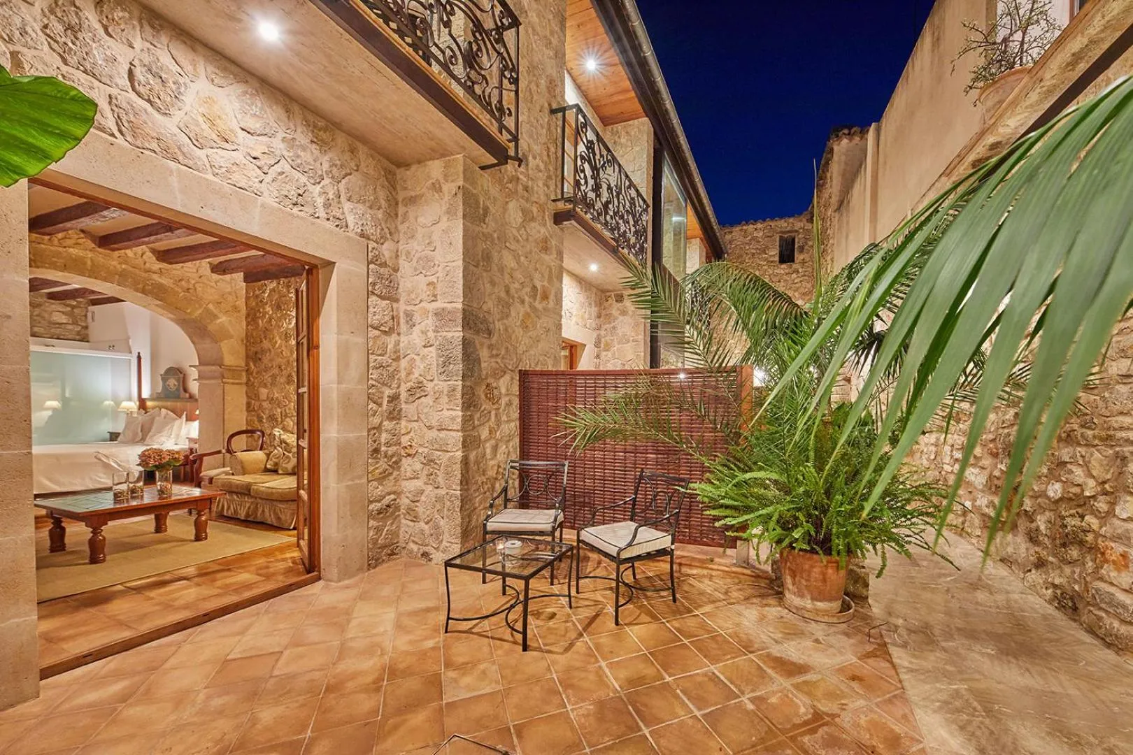 Patio in Cas Comte Suites & Spa - Adults Only