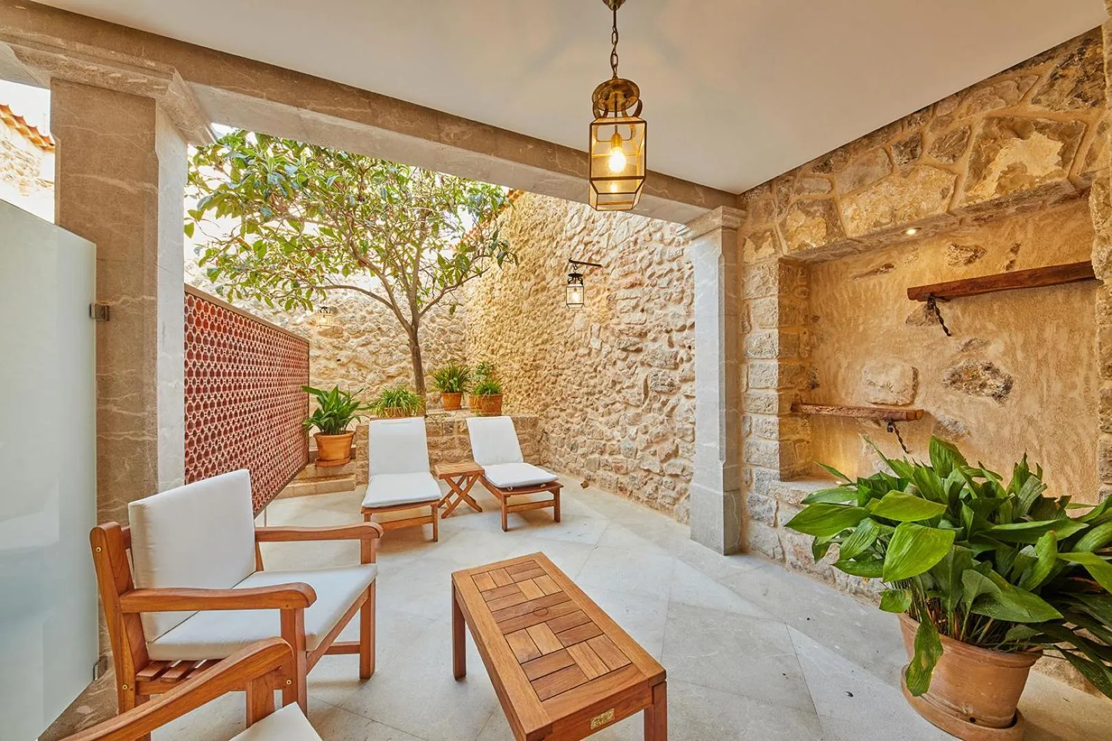 Patio in Cas Comte Suites & Spa - Adults Only