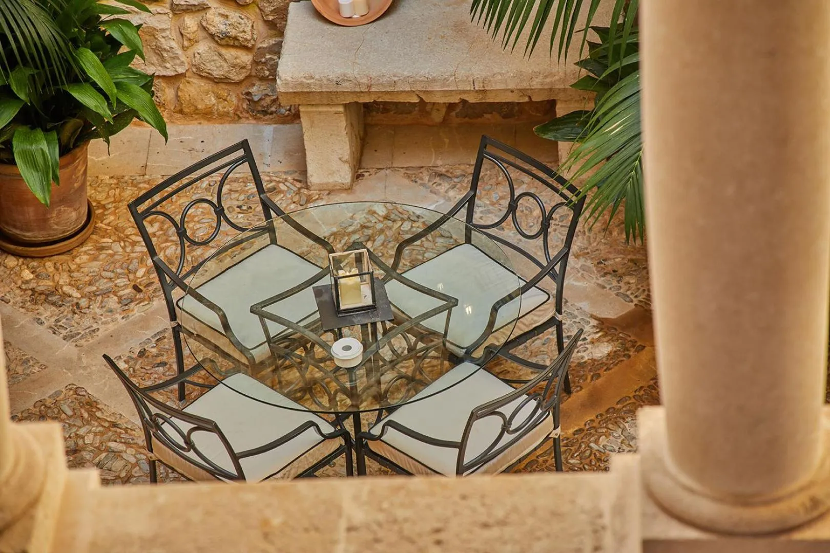 Patio in Cas Comte Suites & Spa - Adults Only