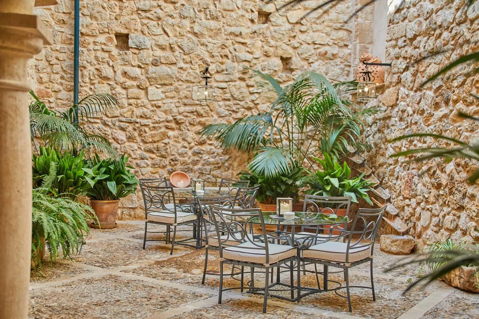 Patio in Cas Comte Suites & Spa - Adults Only