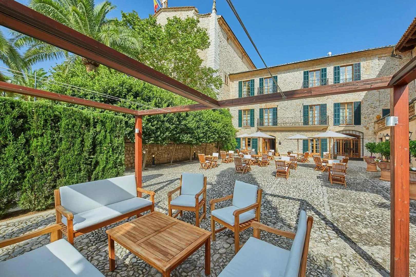 Patio in Cas Comte Suites & Spa - Adults Only