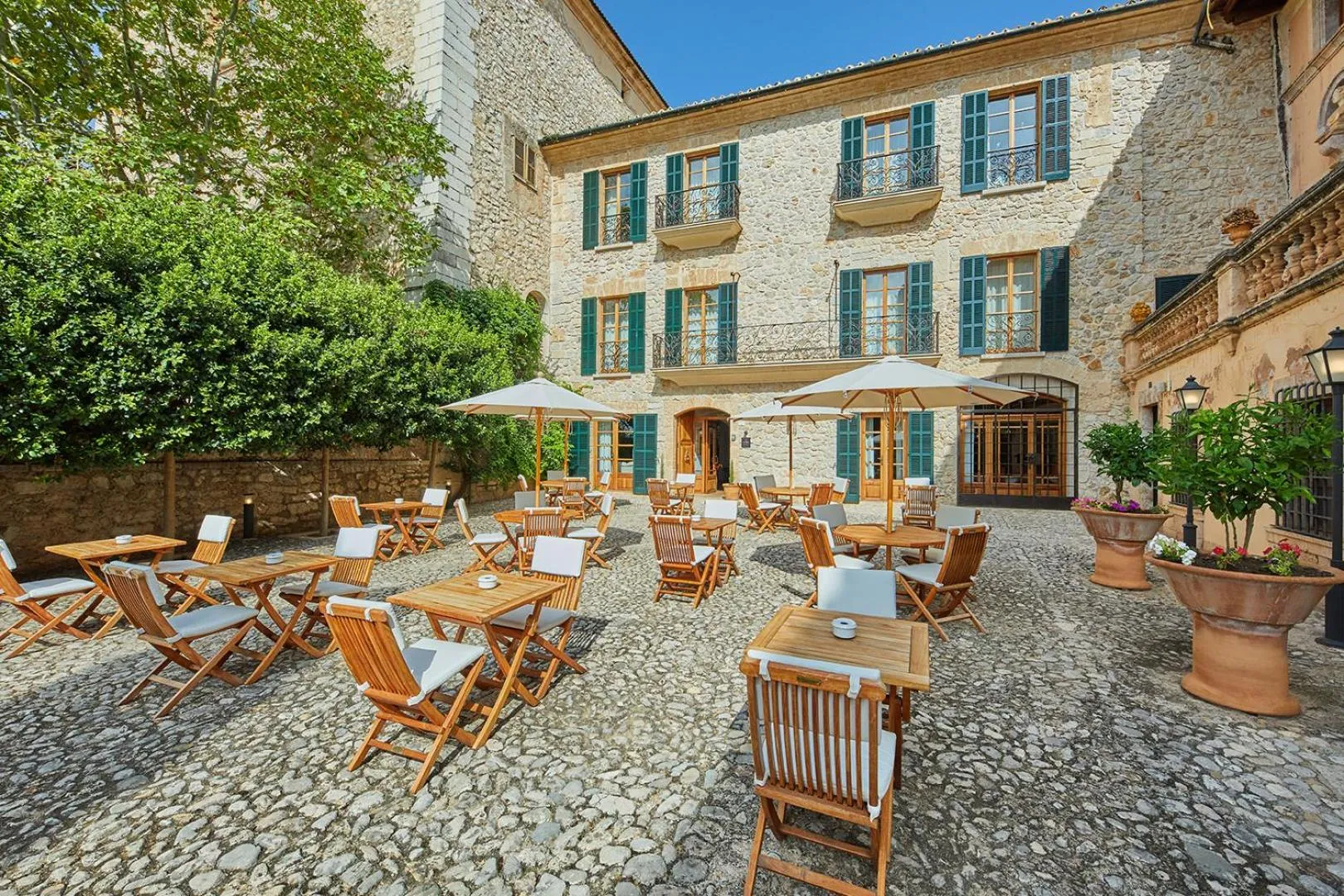 Patio in Cas Comte Suites & Spa - Adults Only