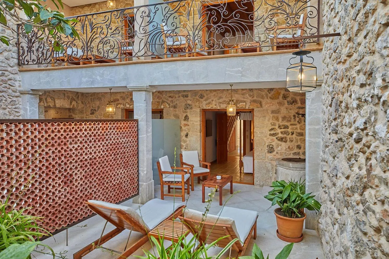 Patio in Cas Comte Suites & Spa - Adults Only