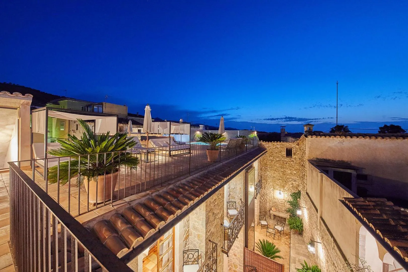 Patio in Cas Comte Suites & Spa - Adults Only