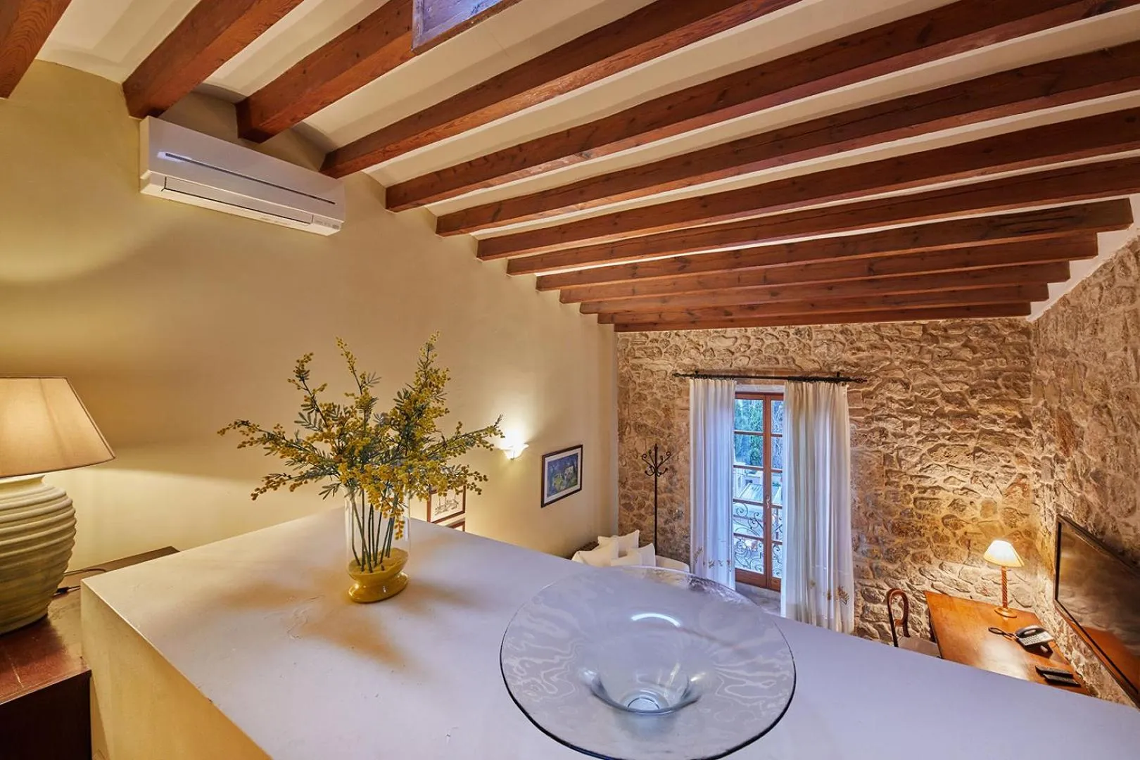 Photo of the whole room, Bed in Cas Comte Suites & Spa - Adults Only