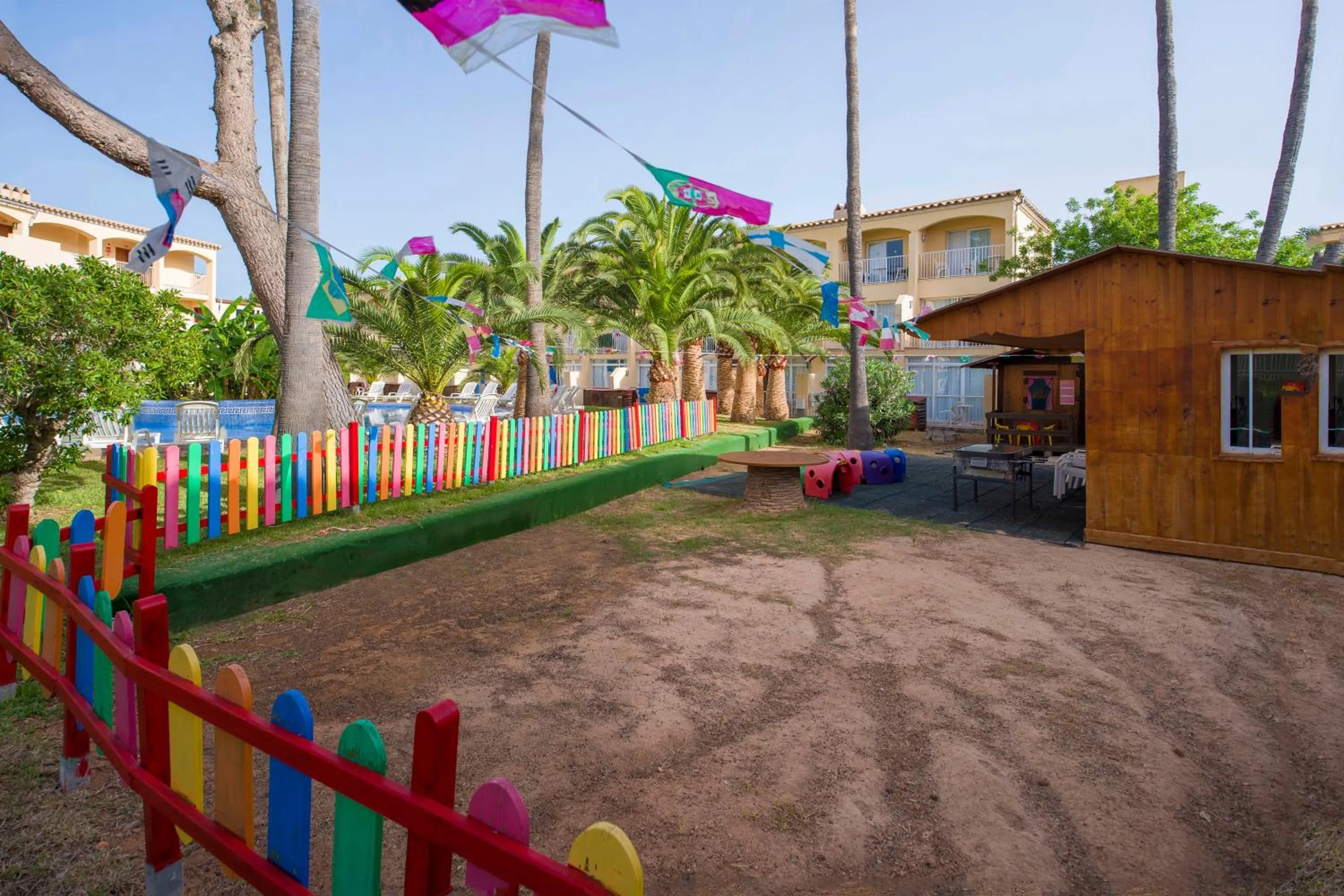 Kids's club, Children's Play Area in Hotel Playasol Cala Tarida